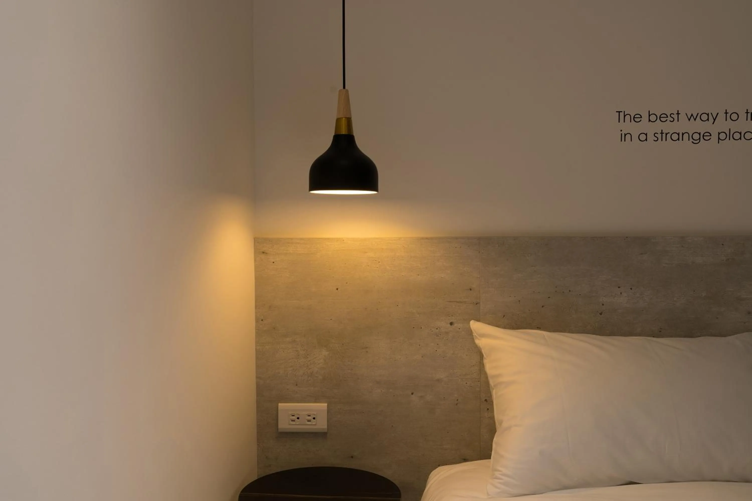 Decorative detail, Bed in The Way Inn