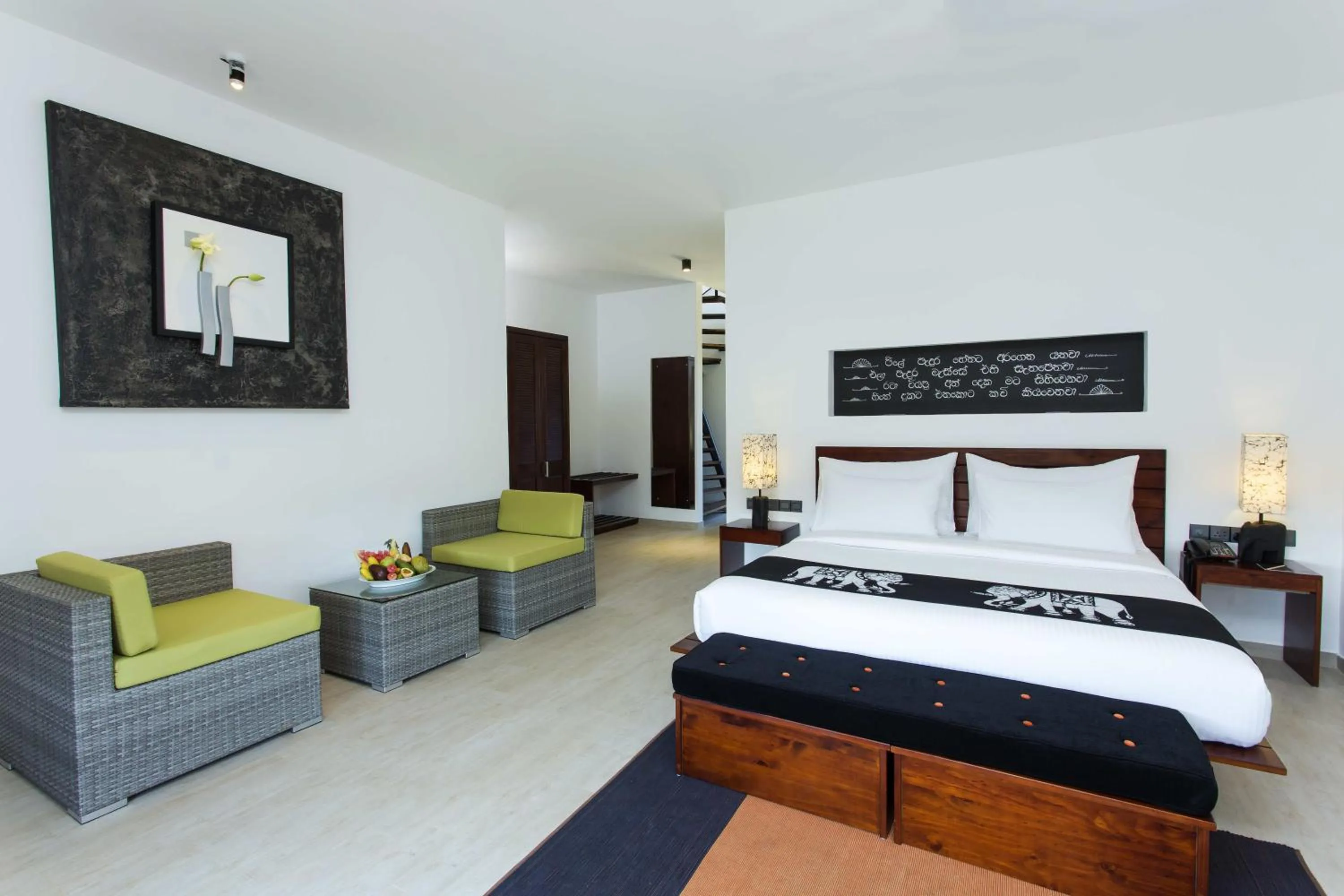 Bedroom, Bed in Aliya Resort and Spa - Thema Collection