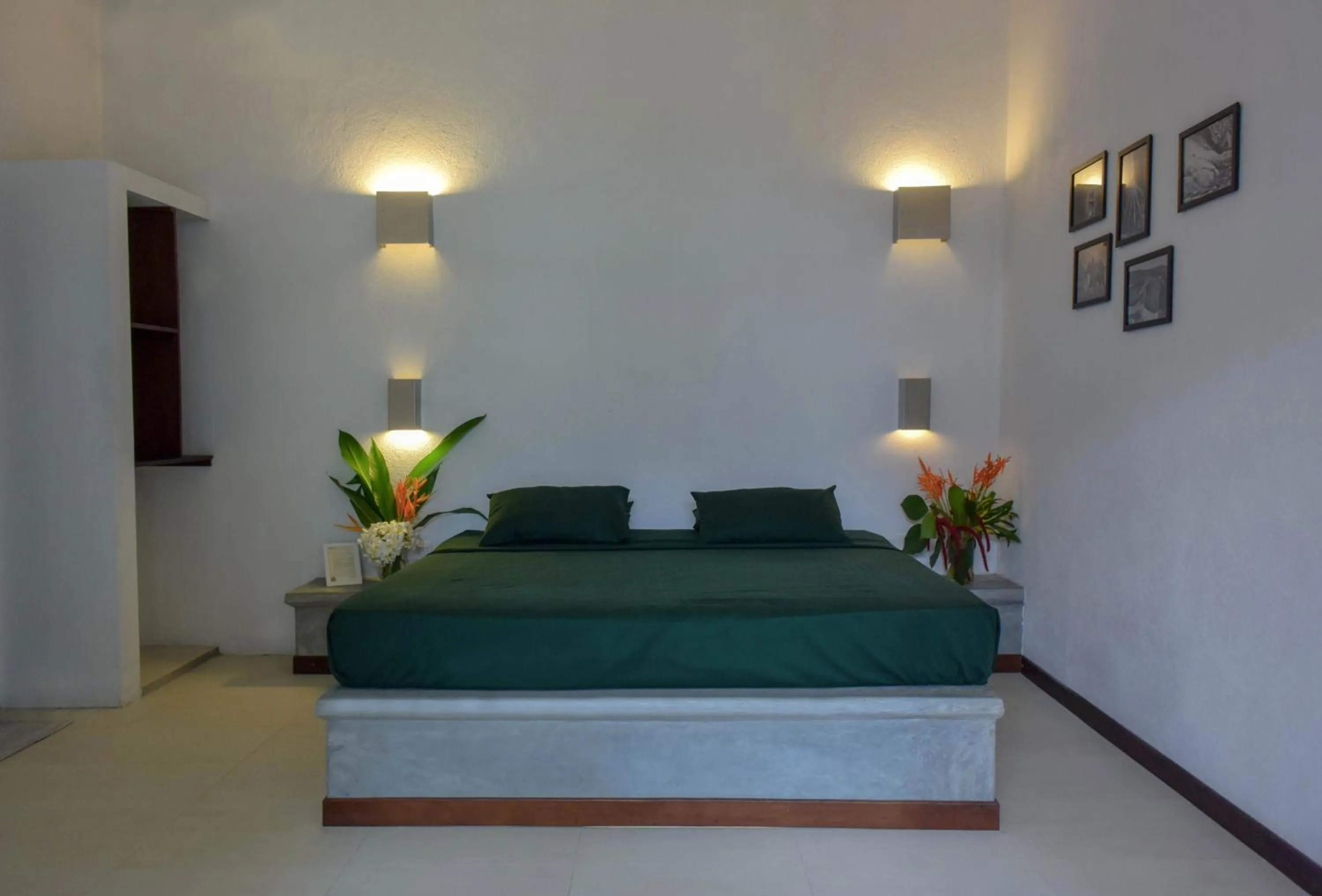 Bed in Eva Lanka Hotel - Beach & Wellness