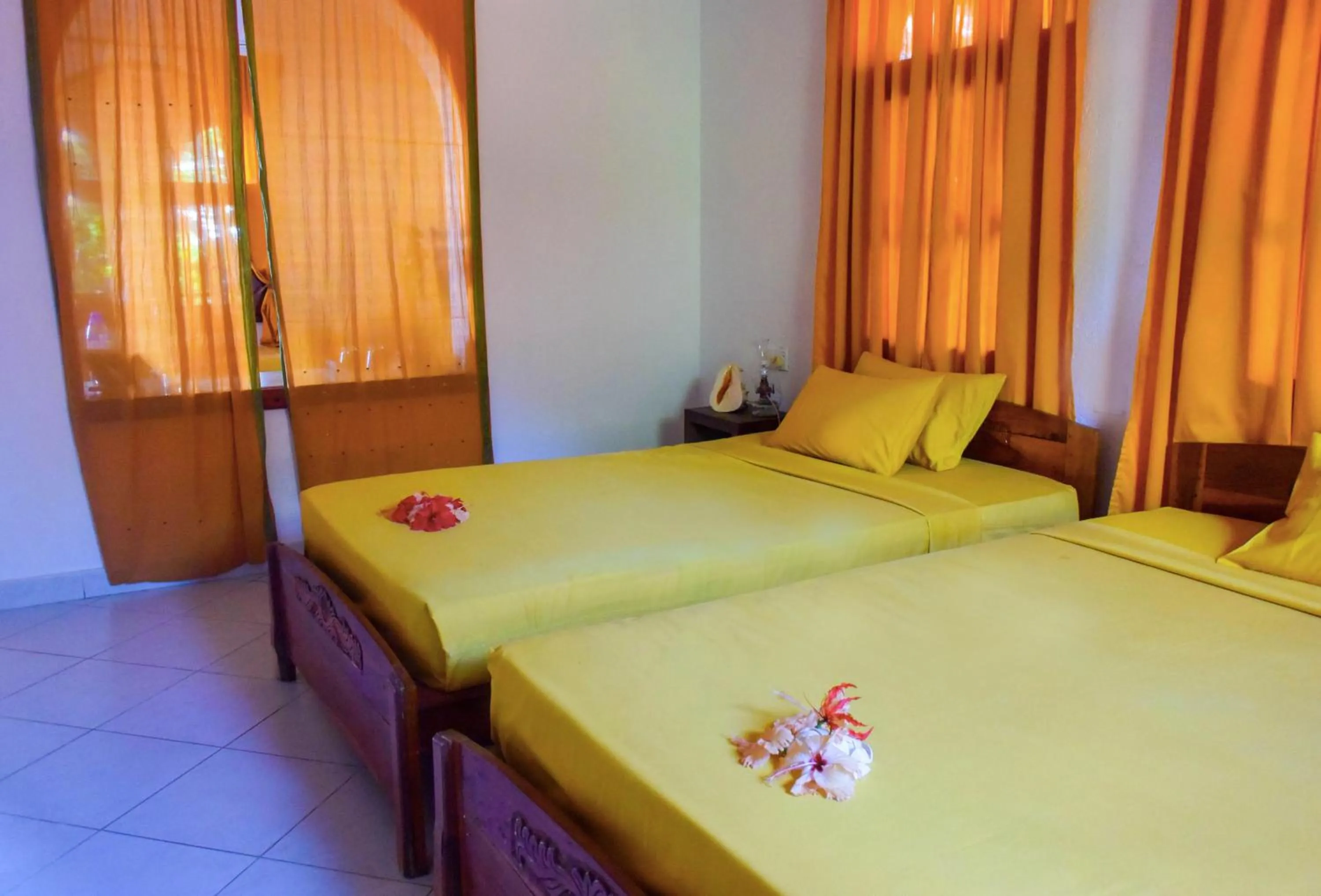 Photo of the whole room, Bed in Eva Lanka Hotel - Beach & Wellness