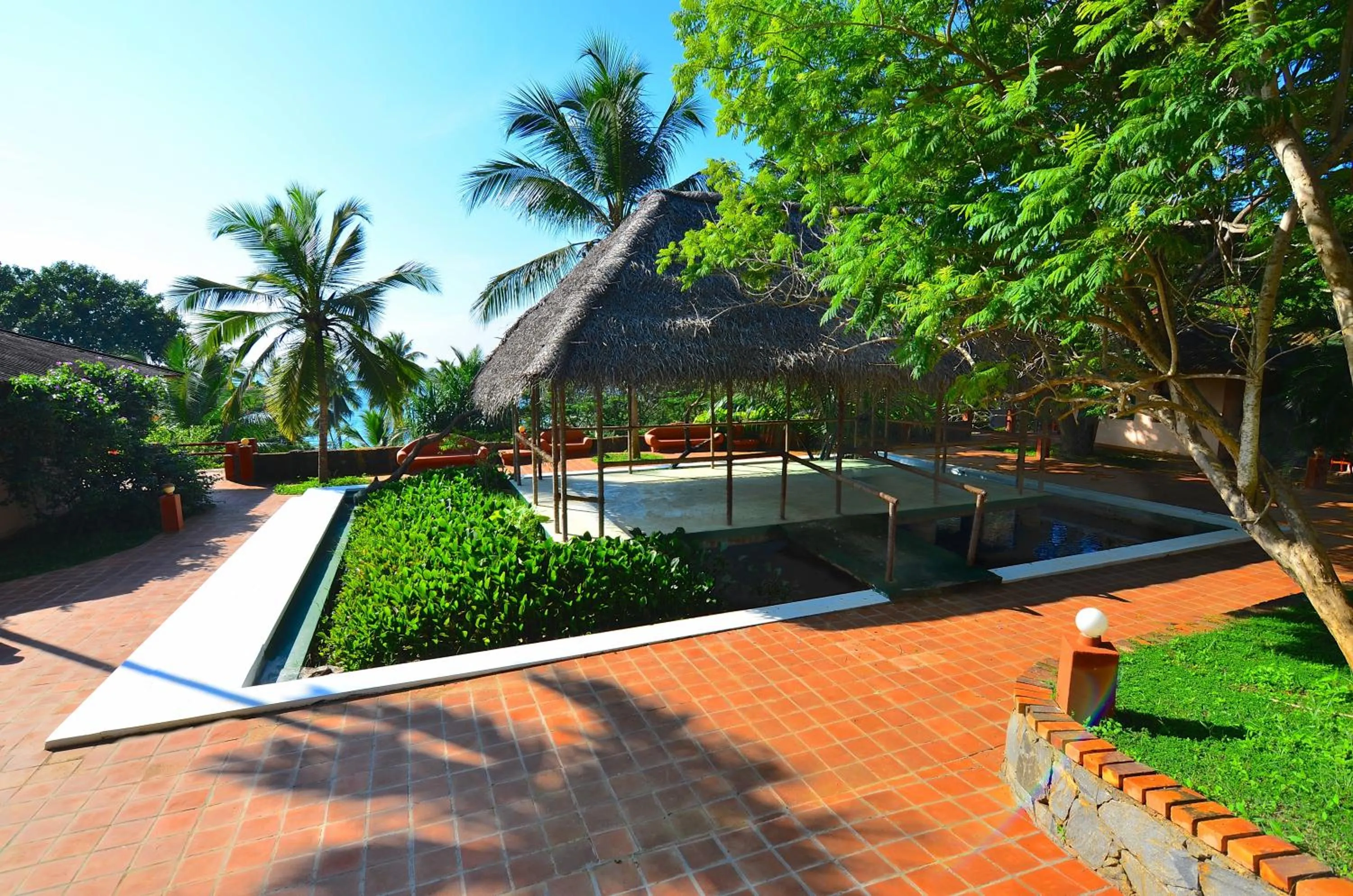 Garden in Eva Lanka Hotel - Beach & Wellness