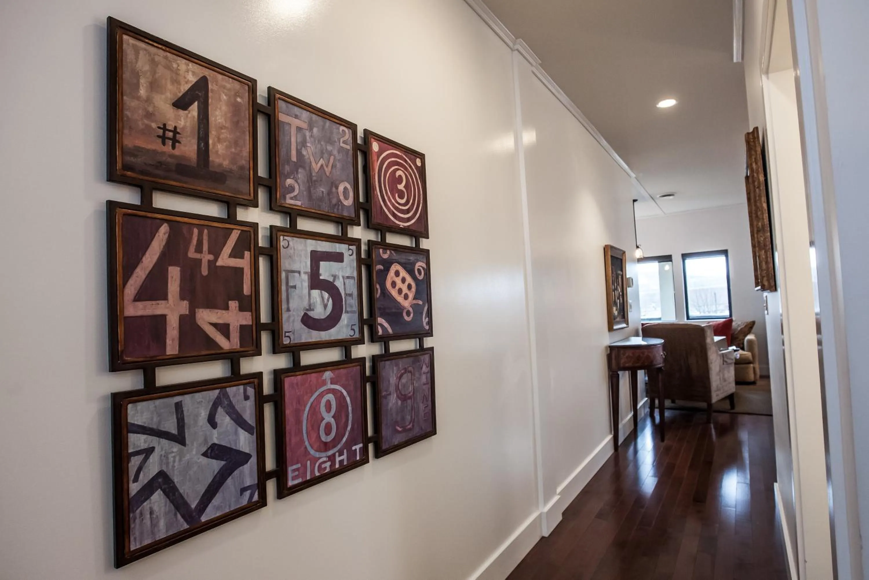Decorative detail in Alpenglow Penthouse by Revelstoke Vacations