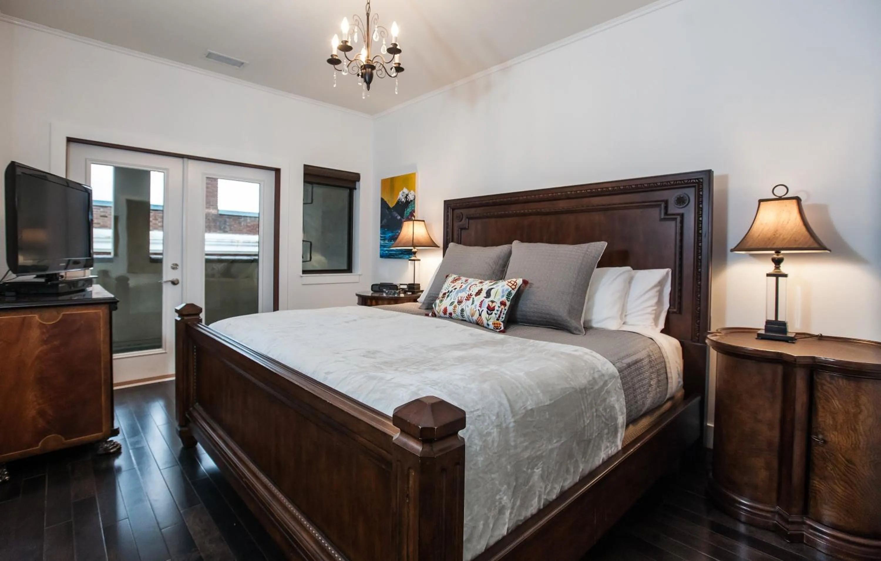 Bedroom, Bed in Alpenglow Penthouse by Revelstoke Vacations