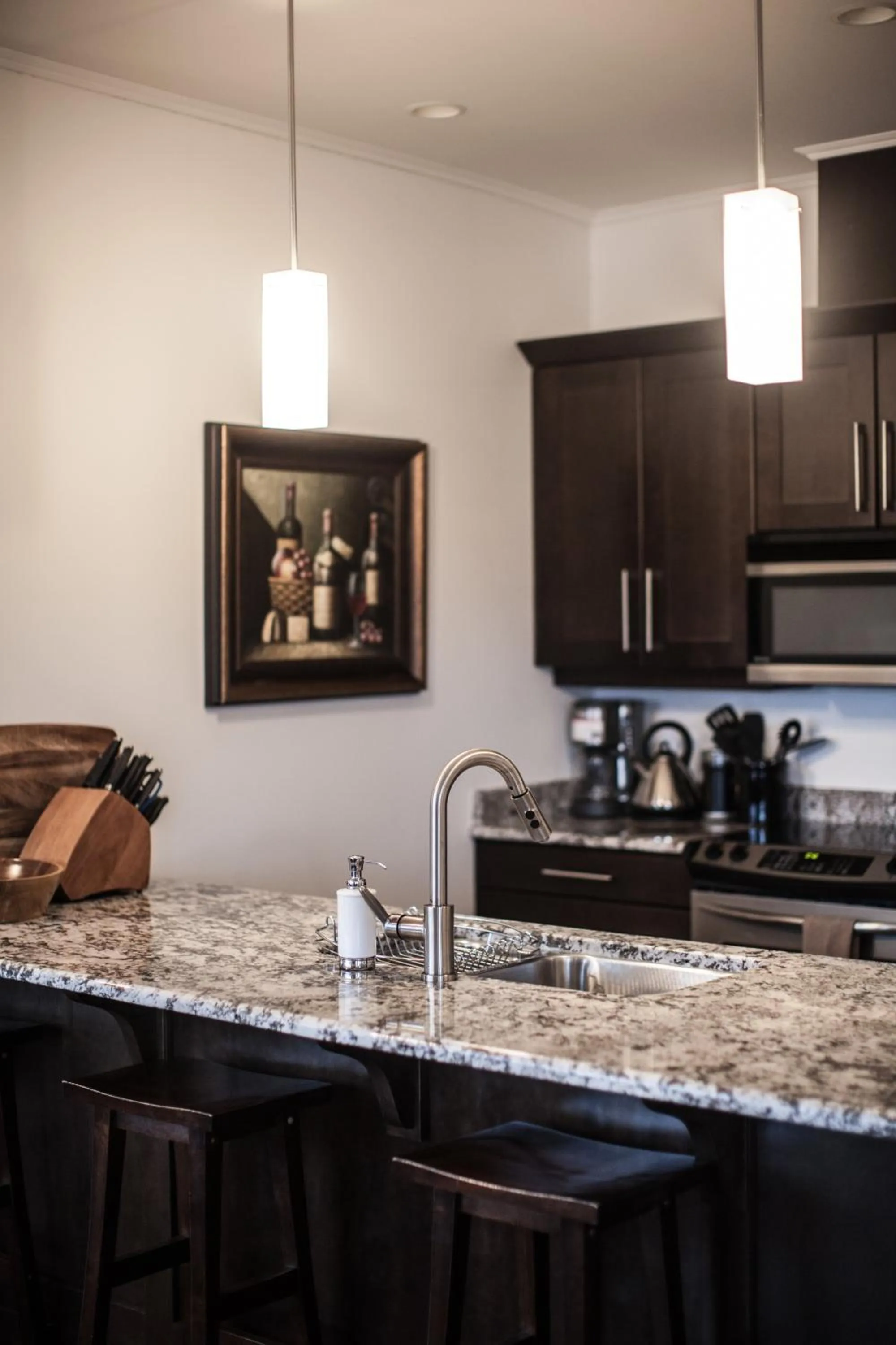 Kitchen or kitchenette in Alpenglow Penthouse by Revelstoke Vacations