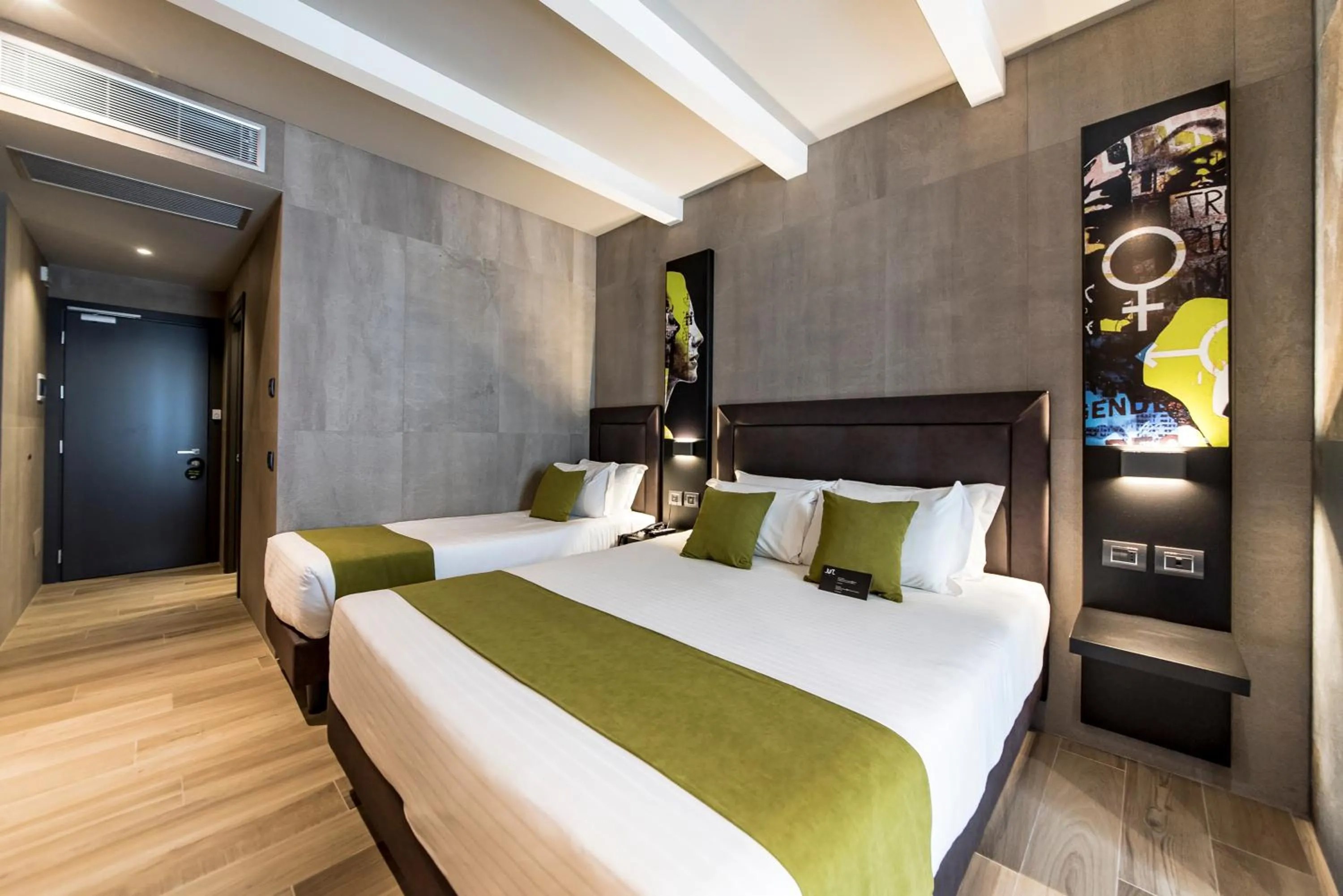 Bedroom, Bed in Just Hotel Milano