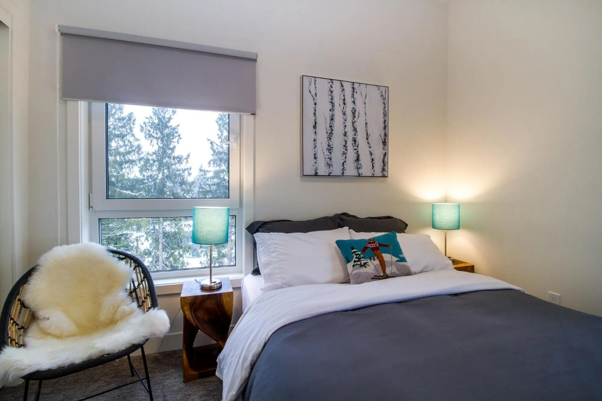 Bedroom in Kasper's Den by Revelstoke Vacations