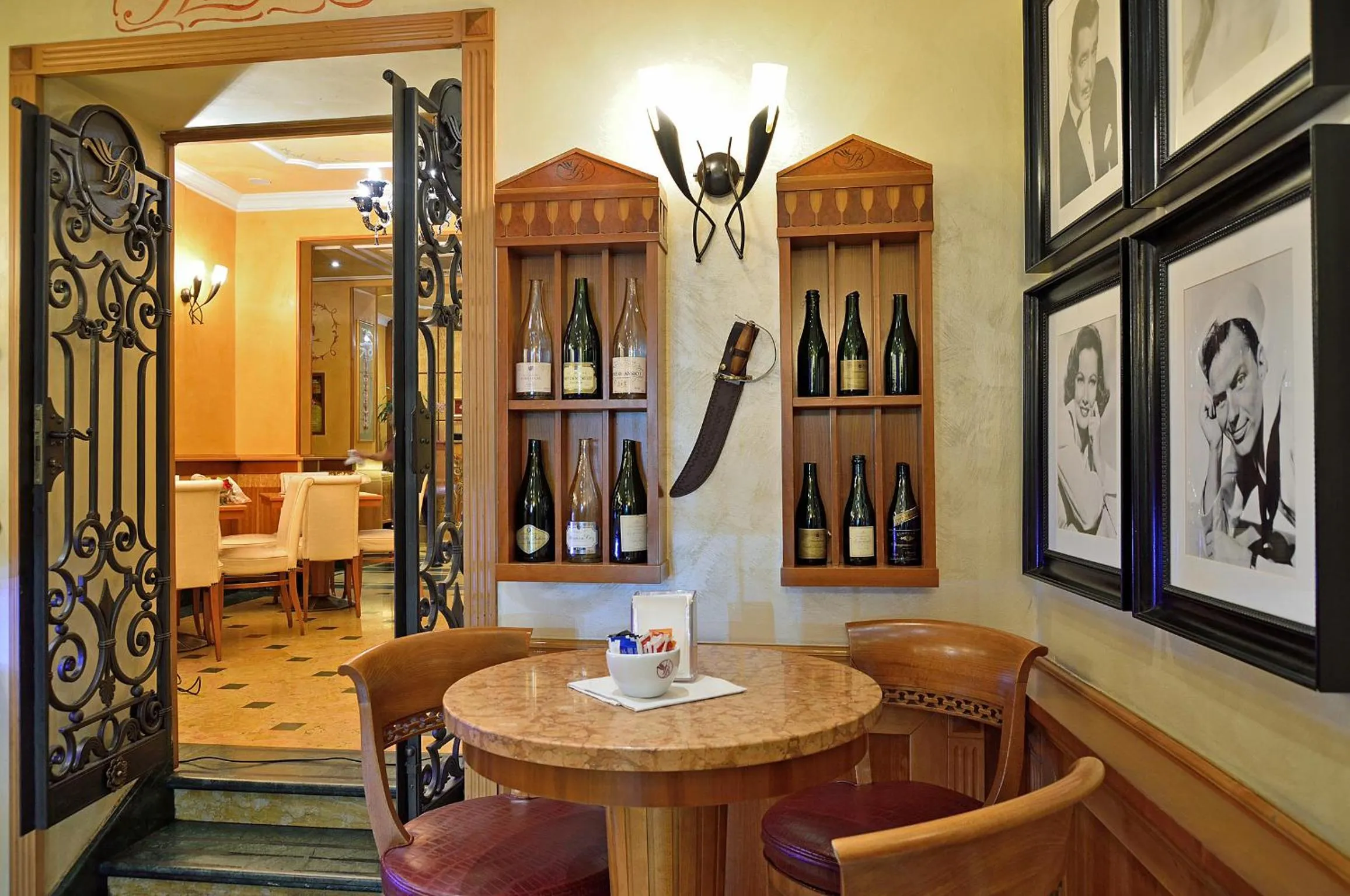 Decorative detail in Hotel Homs