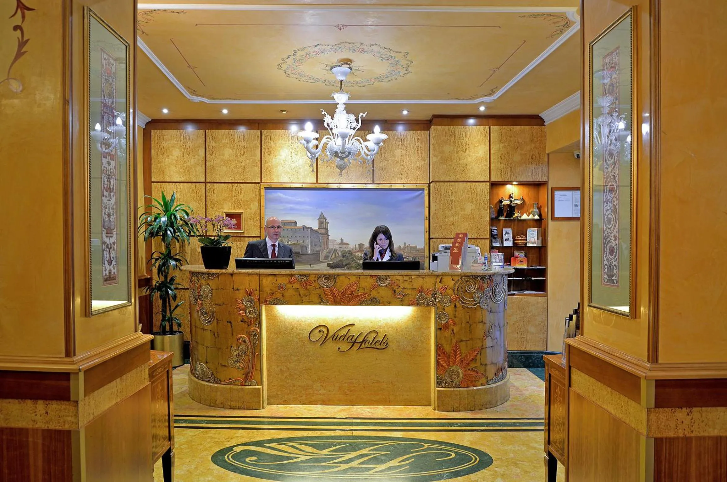Lobby or reception in Hotel Homs