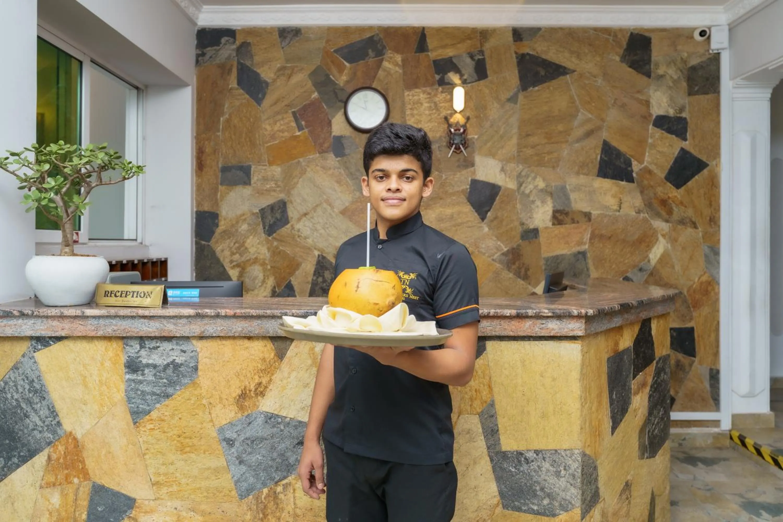 Staff in Hotel Travellers Nest Kandy