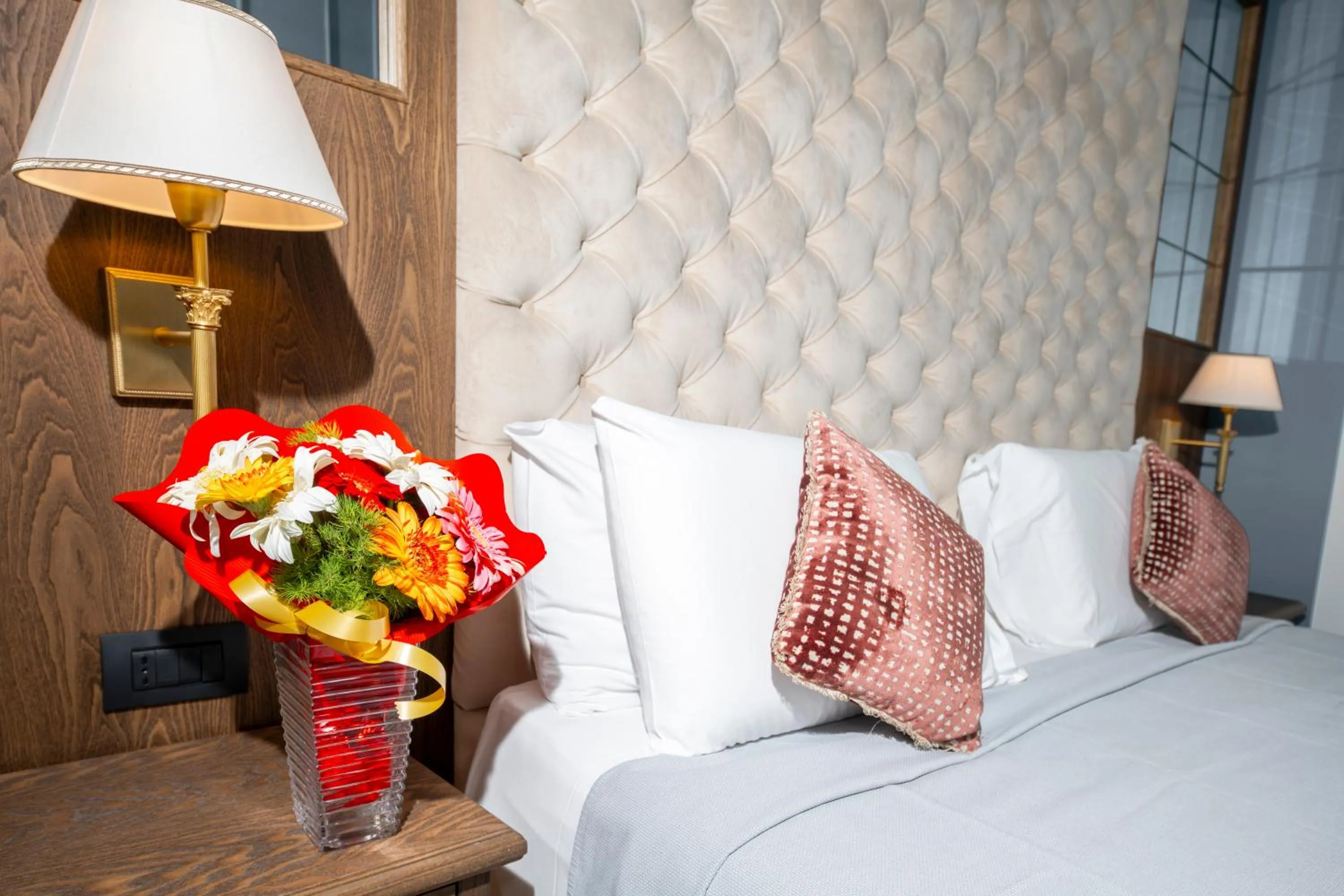 Bedroom, Bed in Grand Hotel & des Anglais Spa