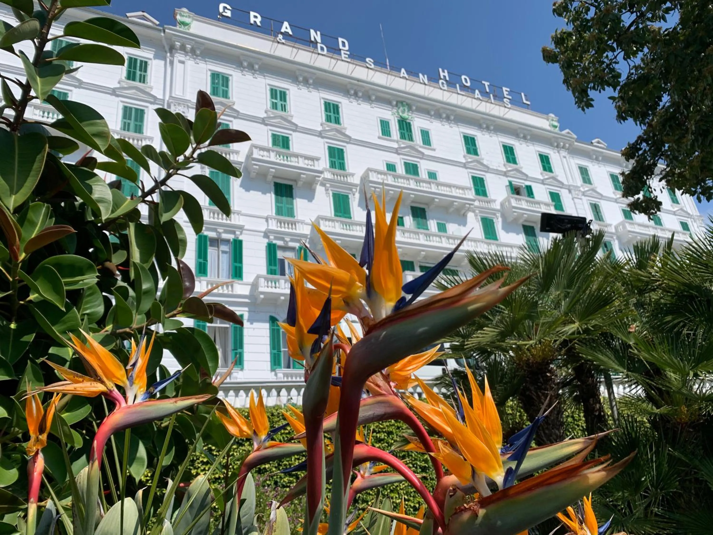 Facade/entrance in Grand Hotel & des Anglais Spa