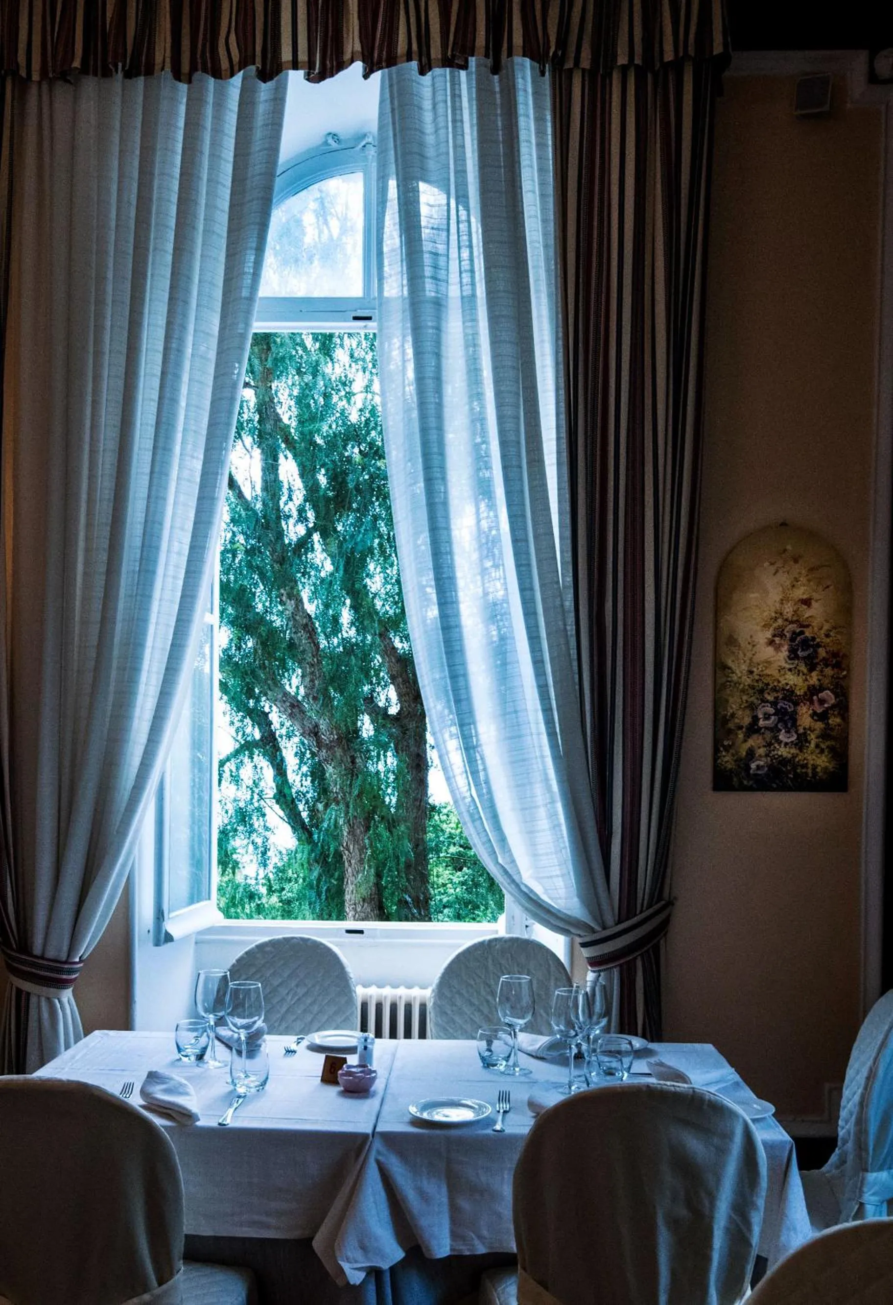 Garden view in Grand Hotel & des Anglais Spa