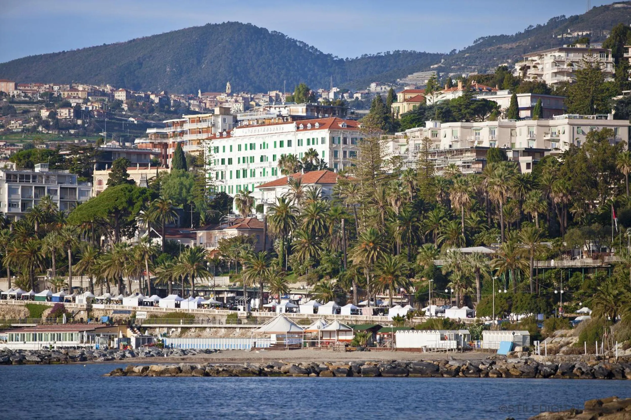 Beach in Grand Hotel & des Anglais Spa