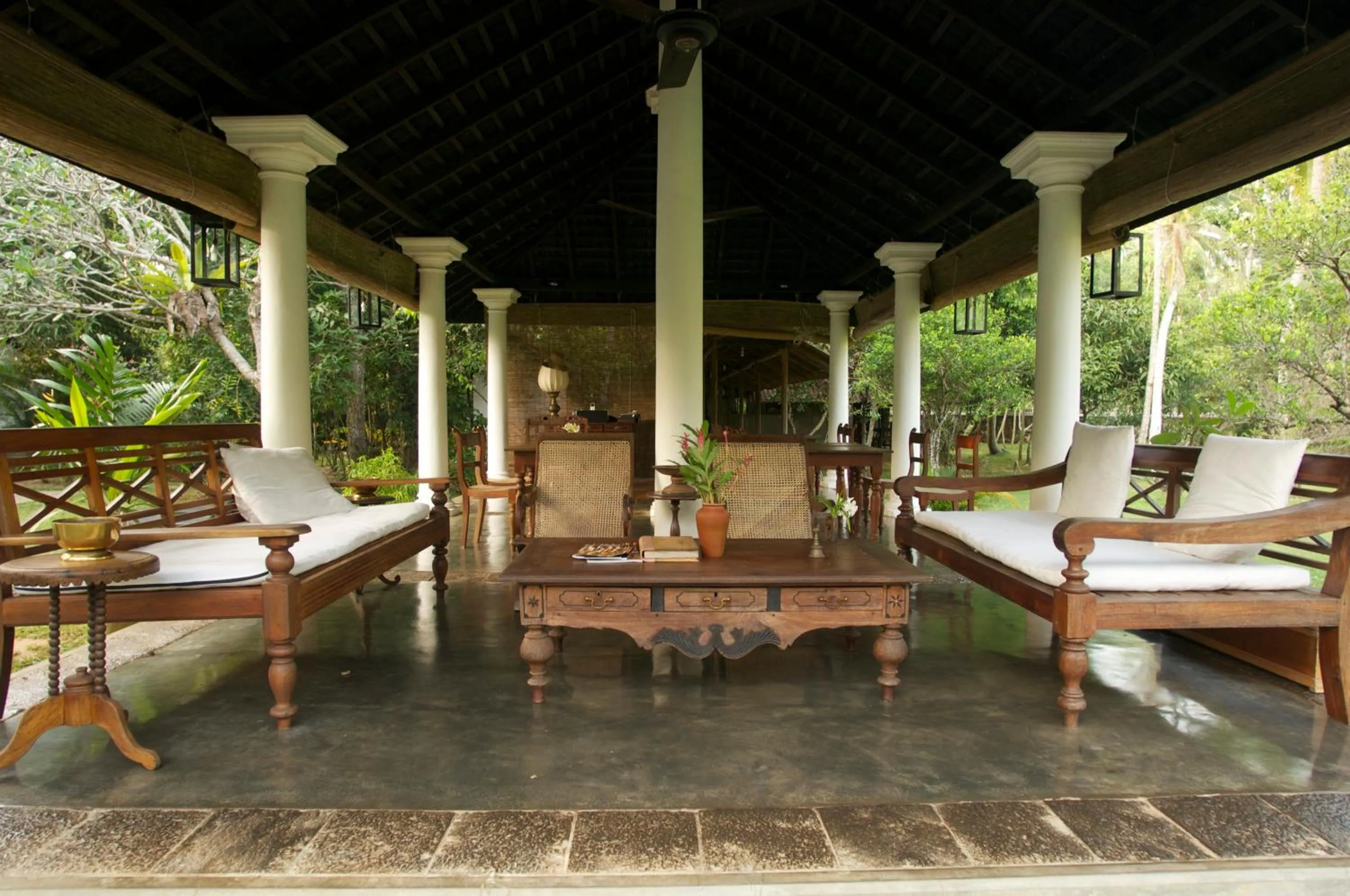 Patio in Nisala Arana Boutique Hotel
