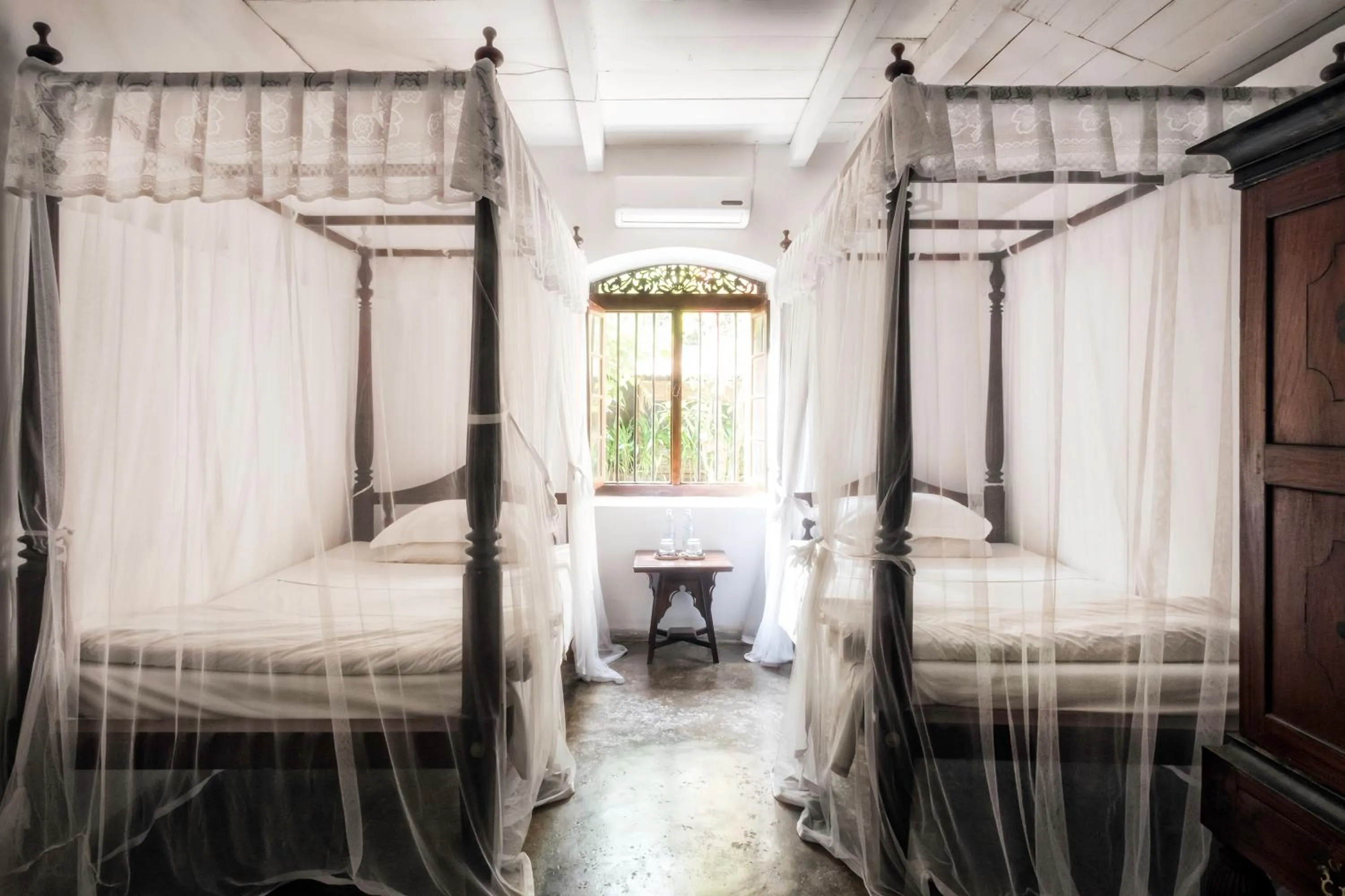 Bed in Nisala Arana Boutique Hotel