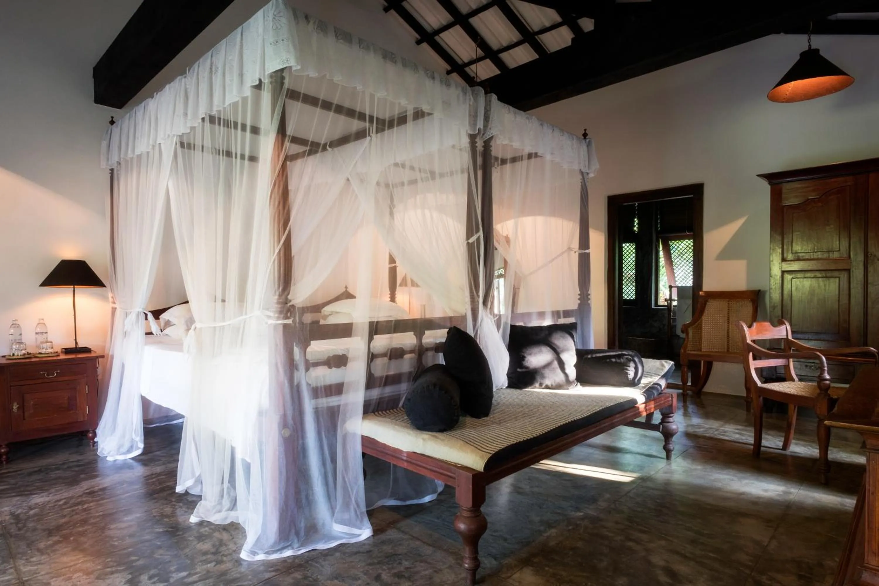 Bed in Nisala Arana Boutique Hotel