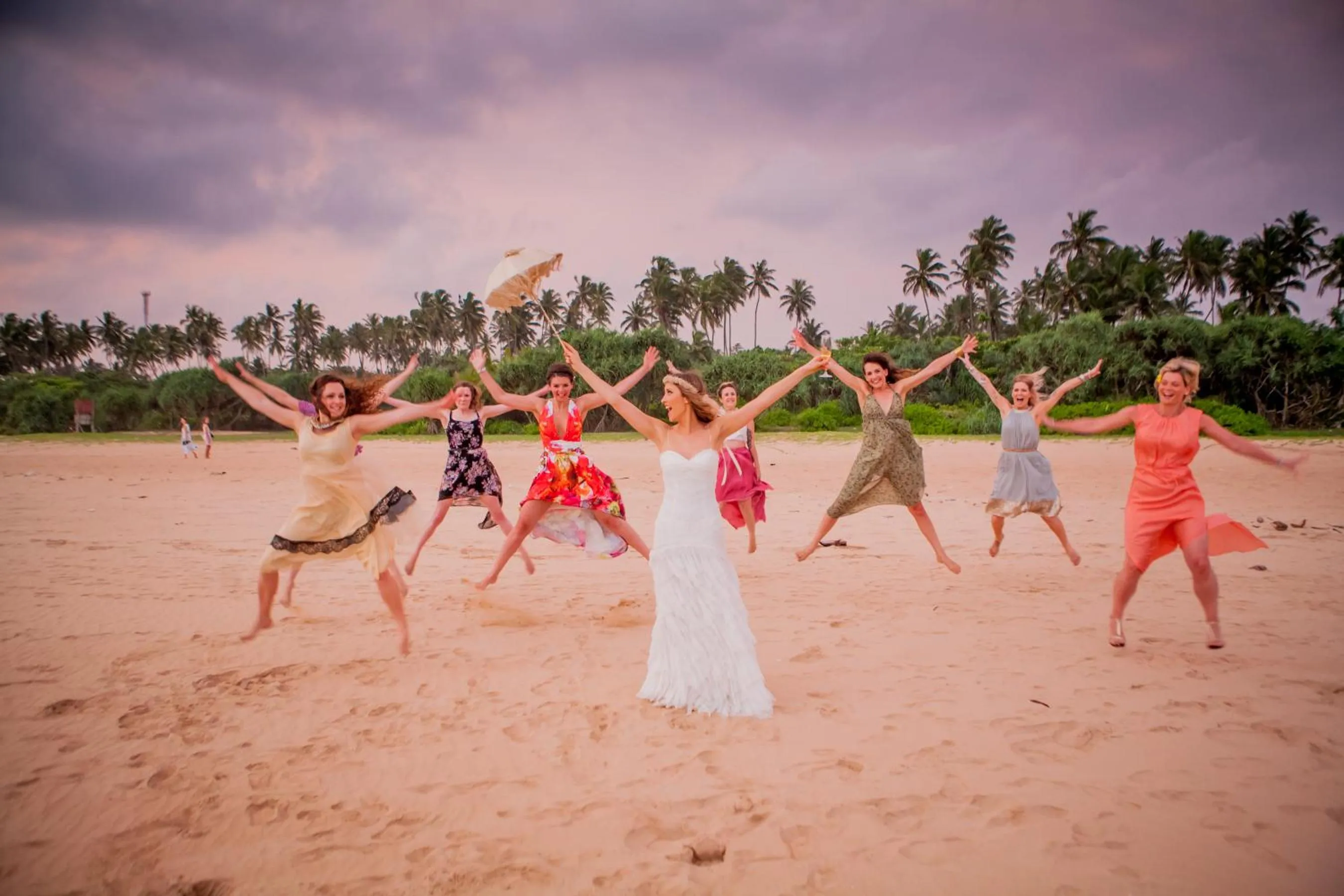 group of guests in Nisala Arana Boutique Hotel