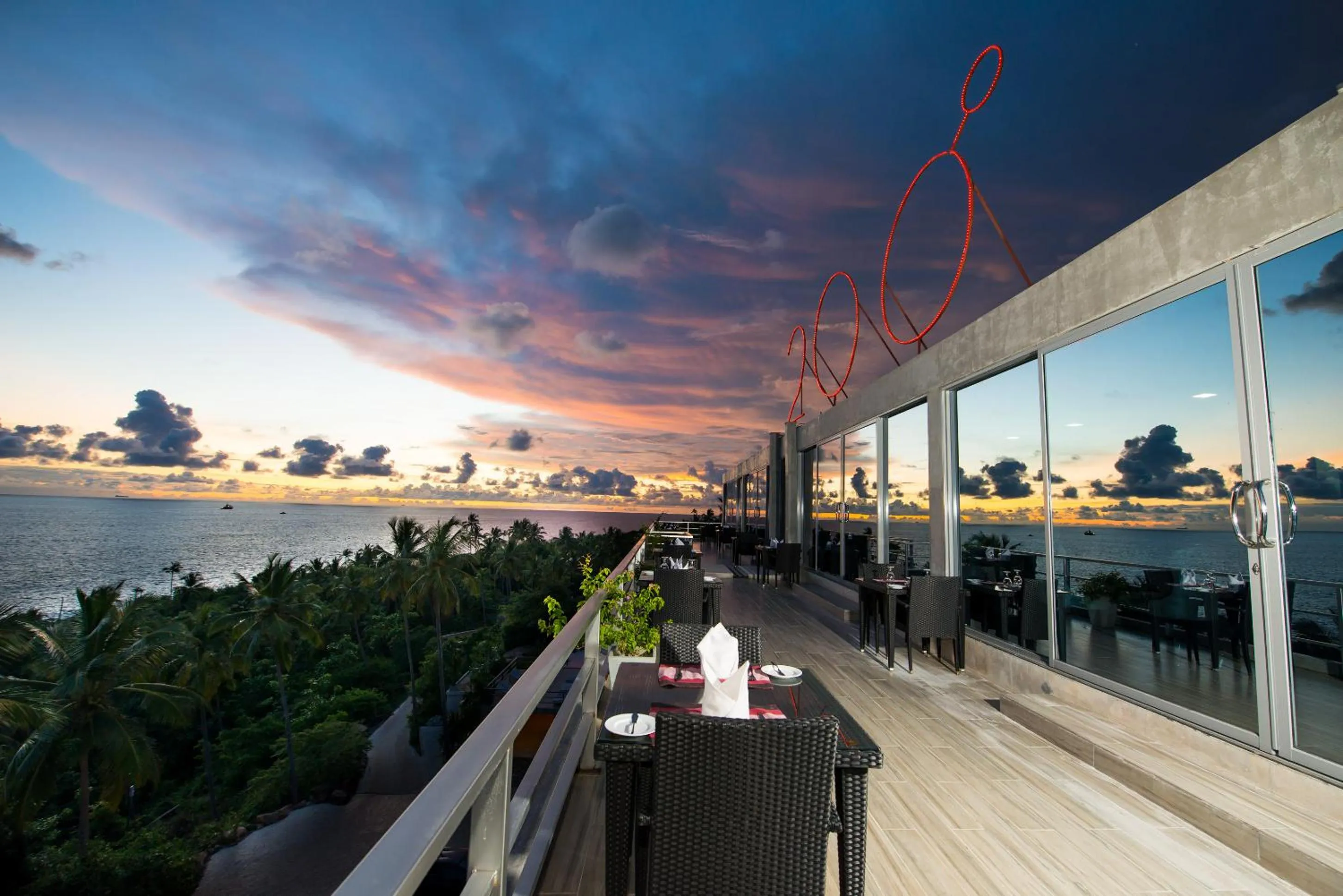 Restaurant/places to eat in Villa Thawthisa The Boutique Hotel Unawatuna