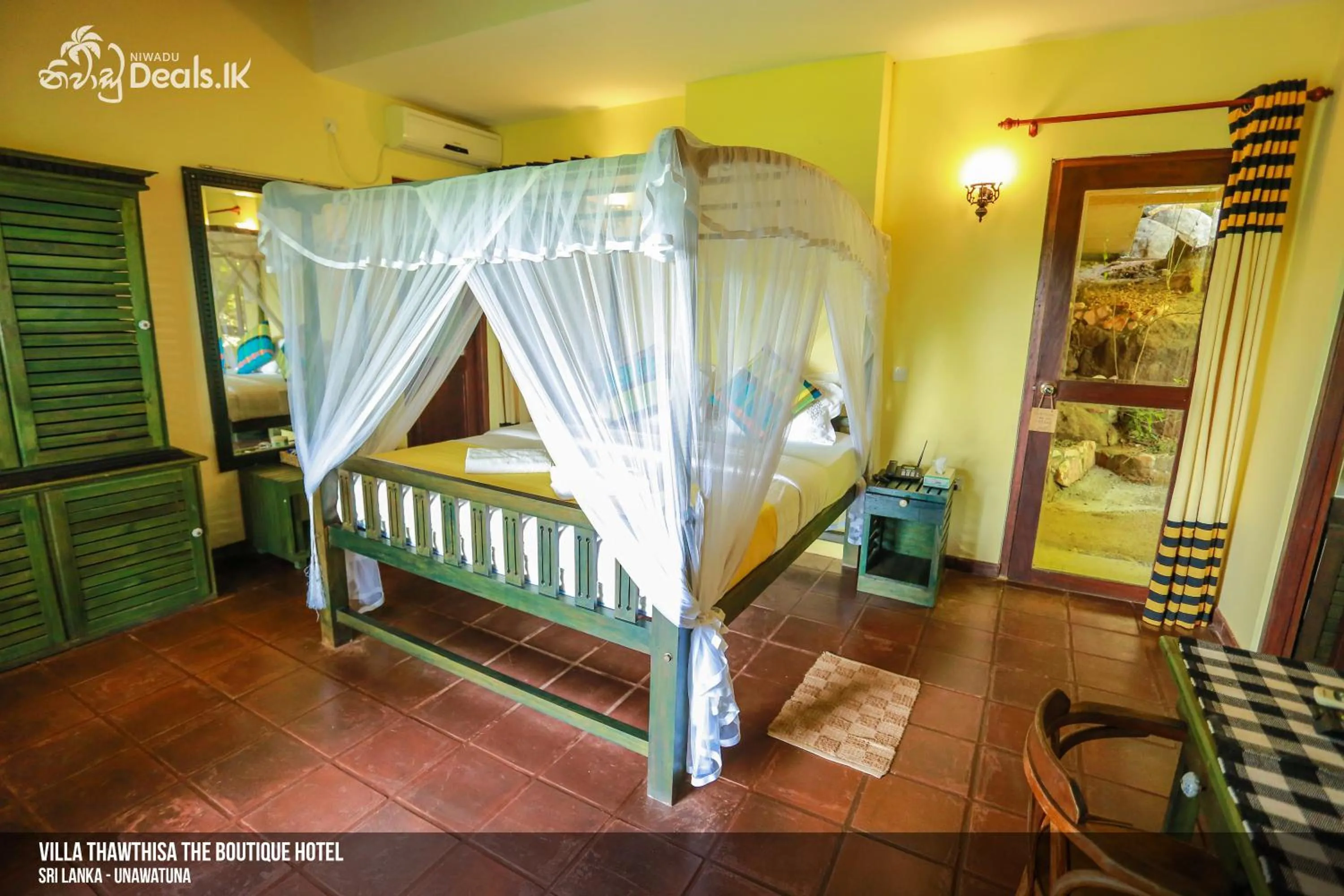 Bedroom in Villa Thawthisa The Boutique Hotel Unawatuna