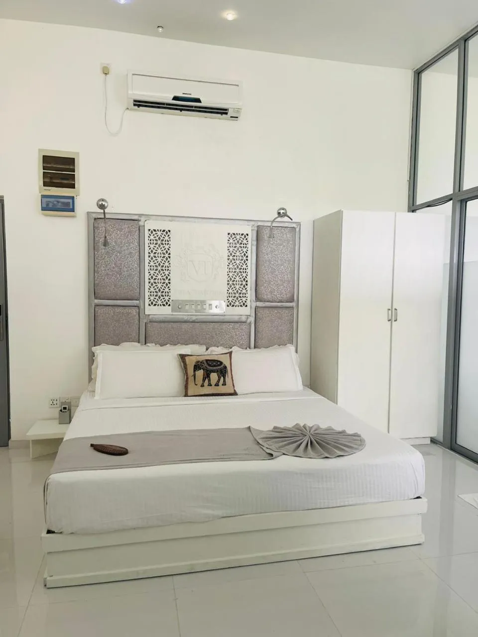 Bed in Villa Thawthisa The Boutique Hotel Unawatuna