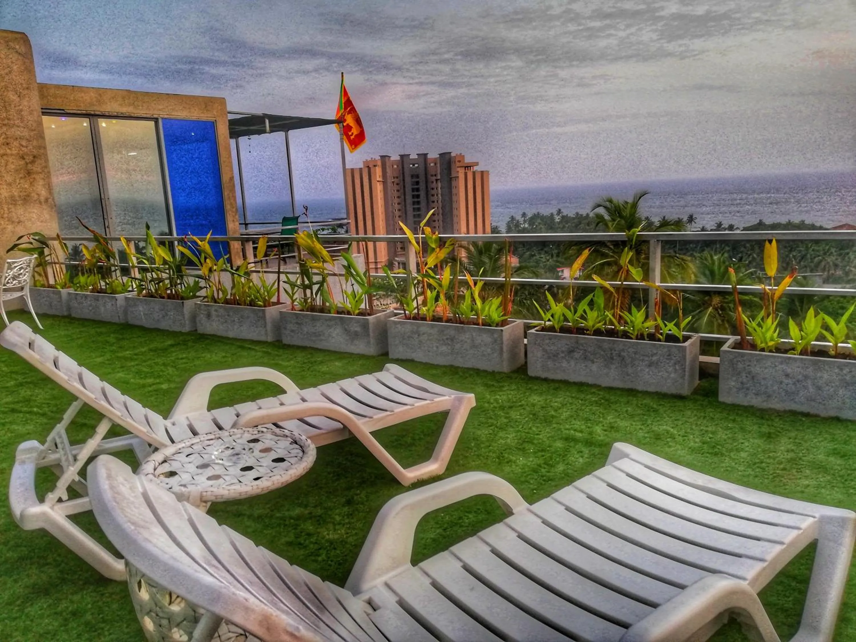 Patio in Villa Thawthisa The Boutique Hotel Unawatuna