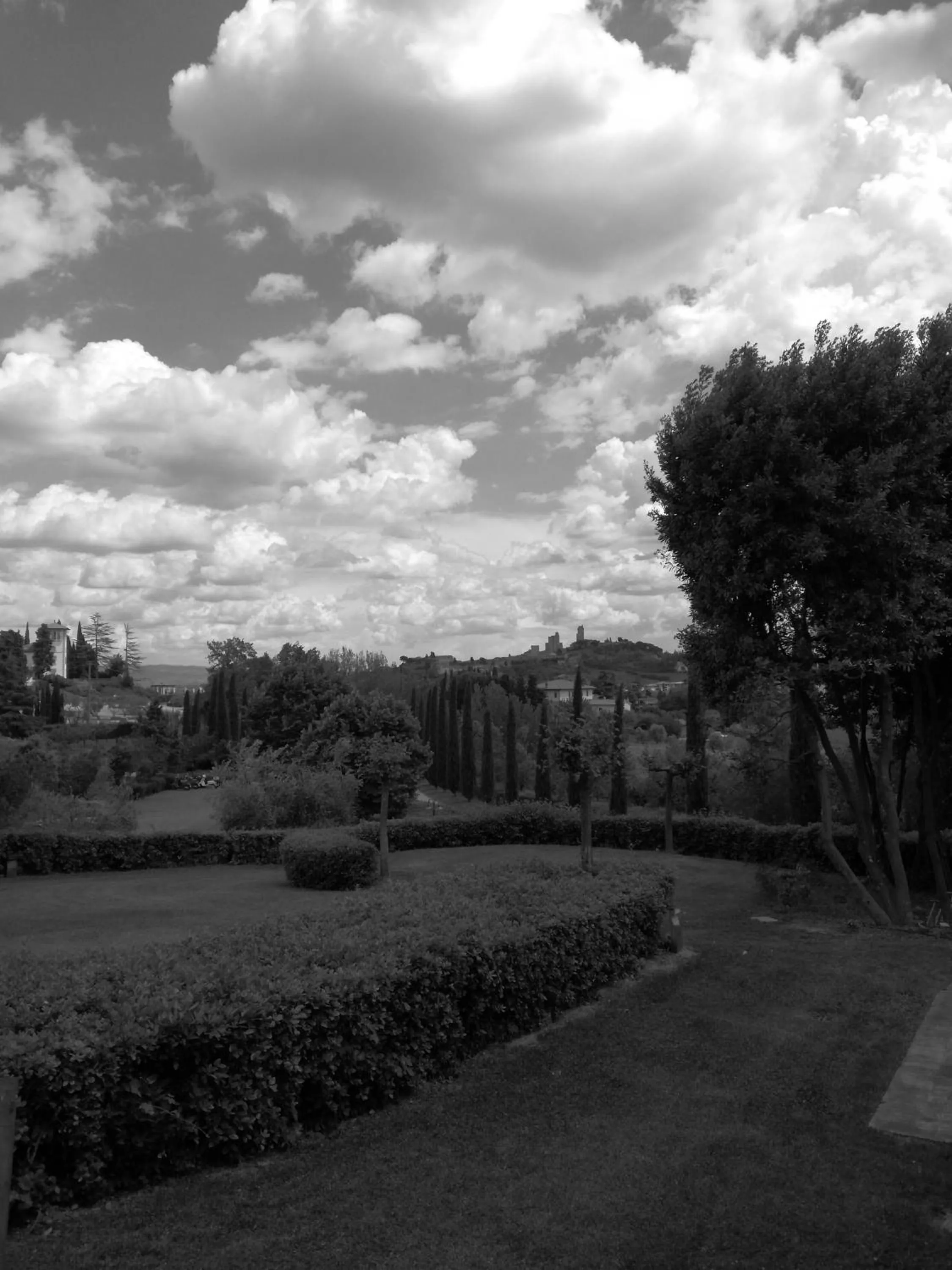 City view in Villa Ducci