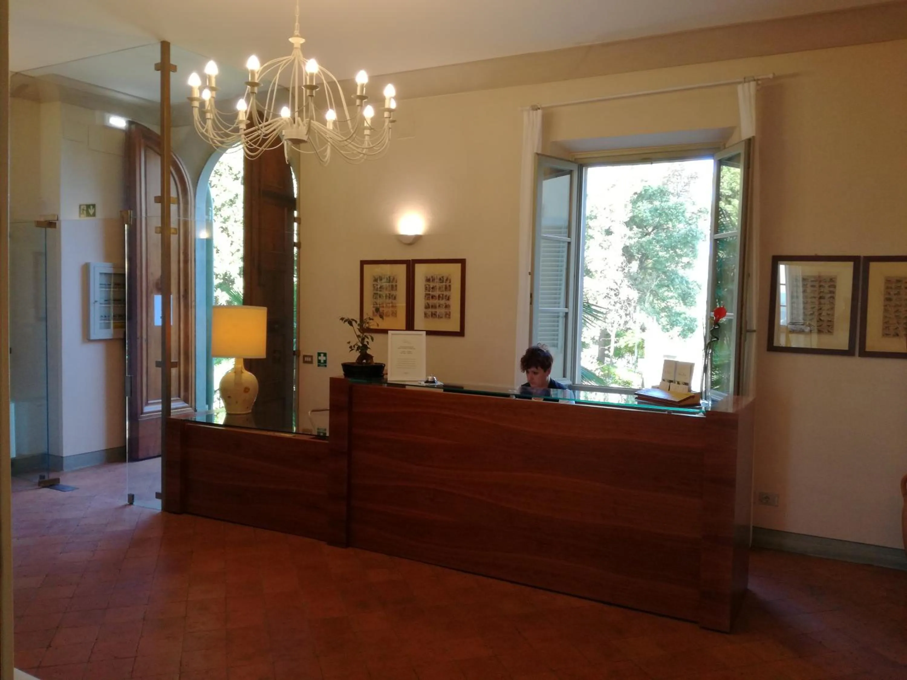 Lobby or reception in Villa Ducci