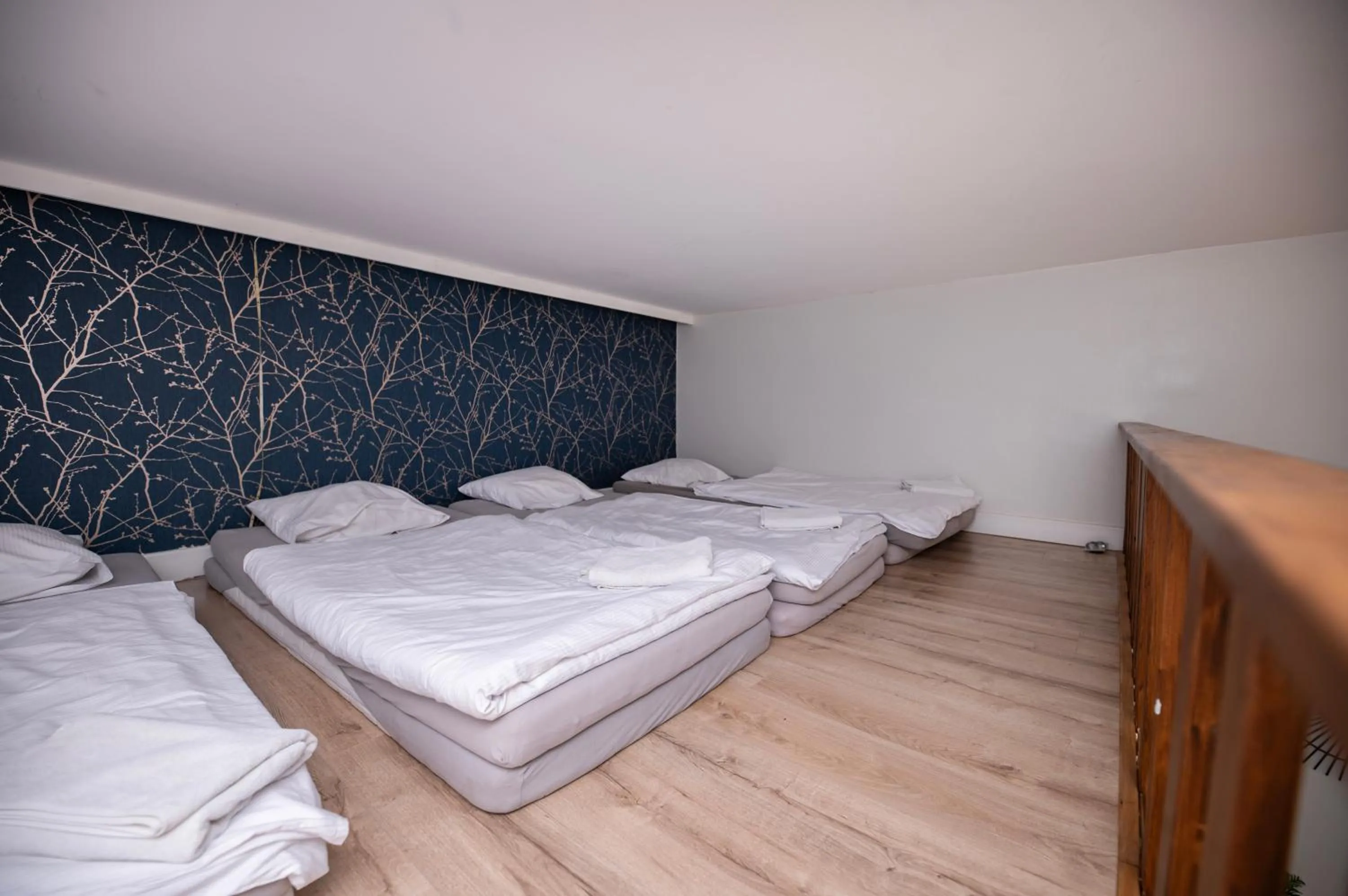 towels, Bed in City Place Noclegi