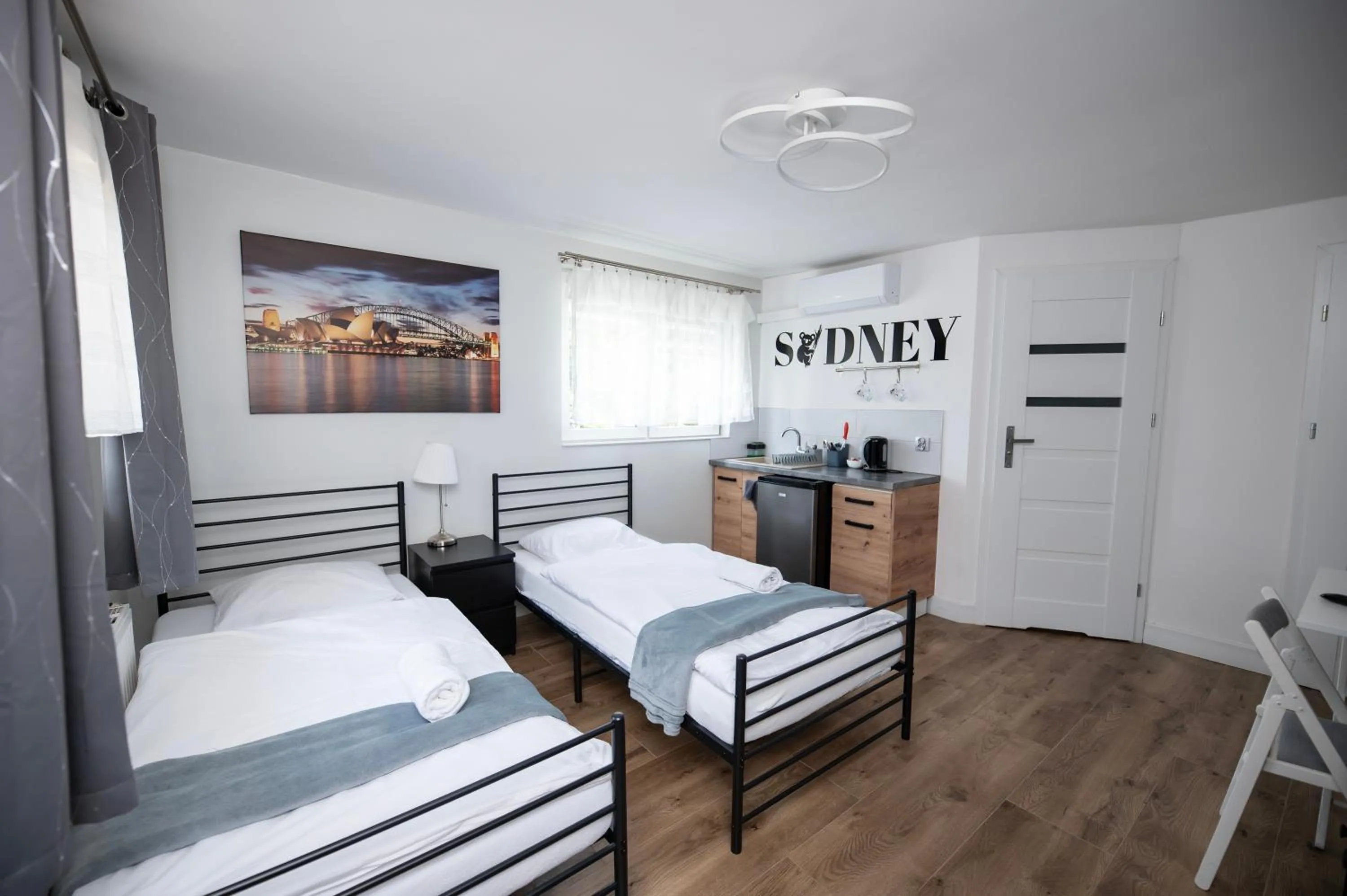 Bed in City Place Noclegi