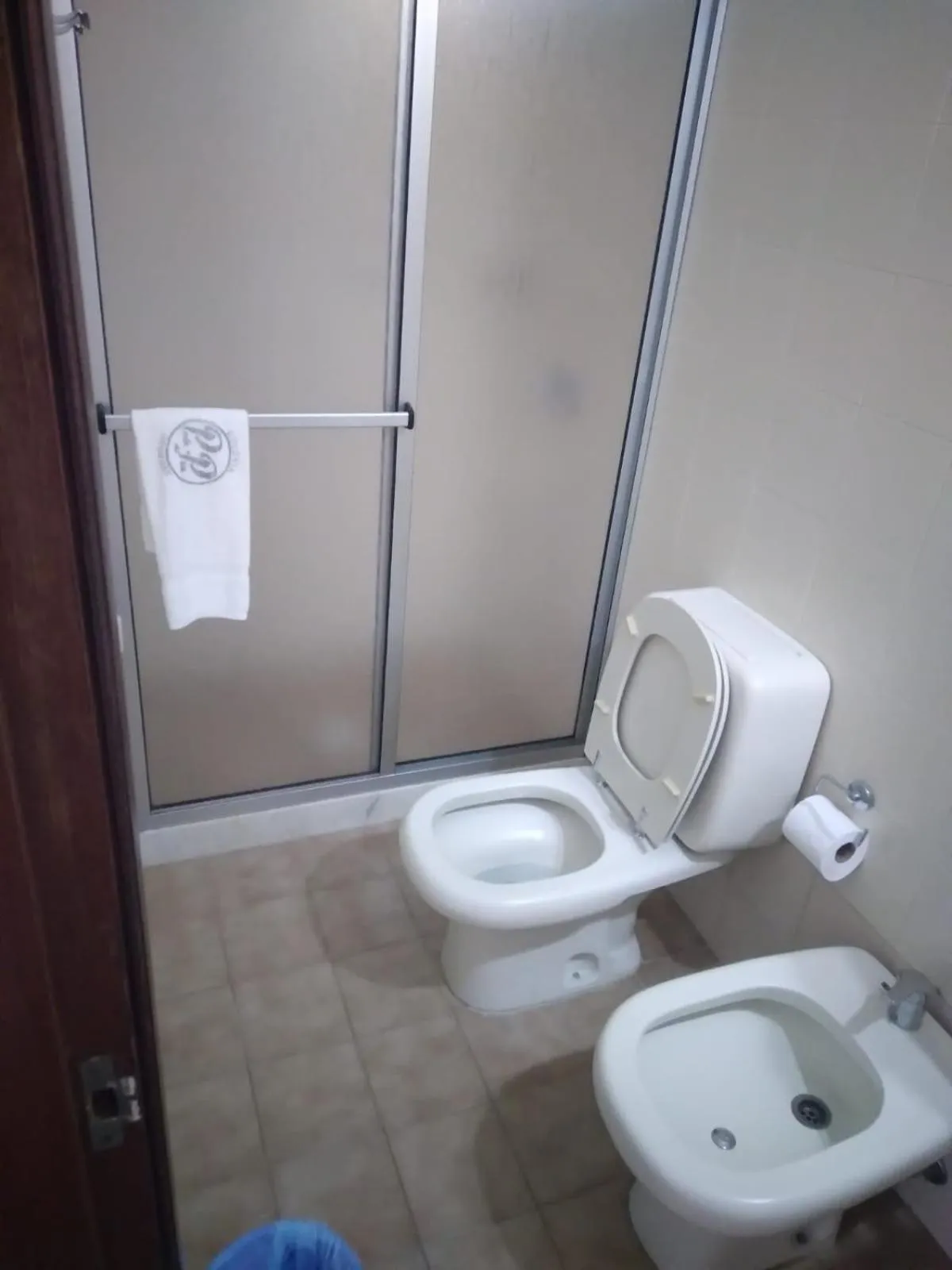 Bathroom in Hotel Perla del Plata