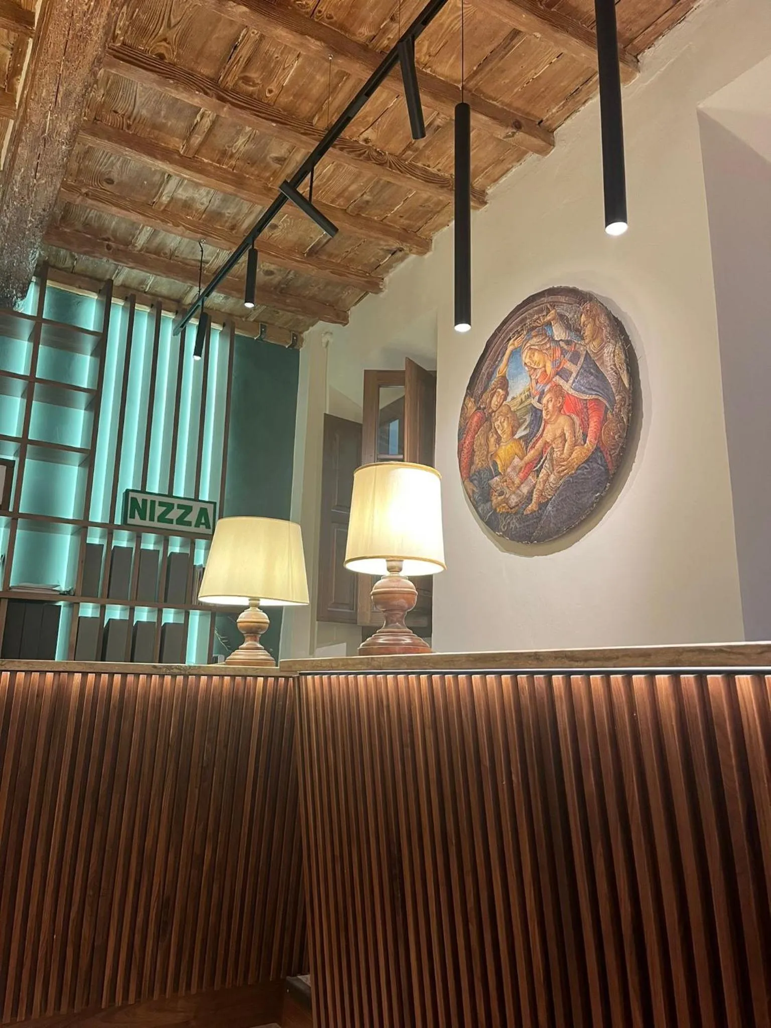 Lobby or reception in Hotel Nizza