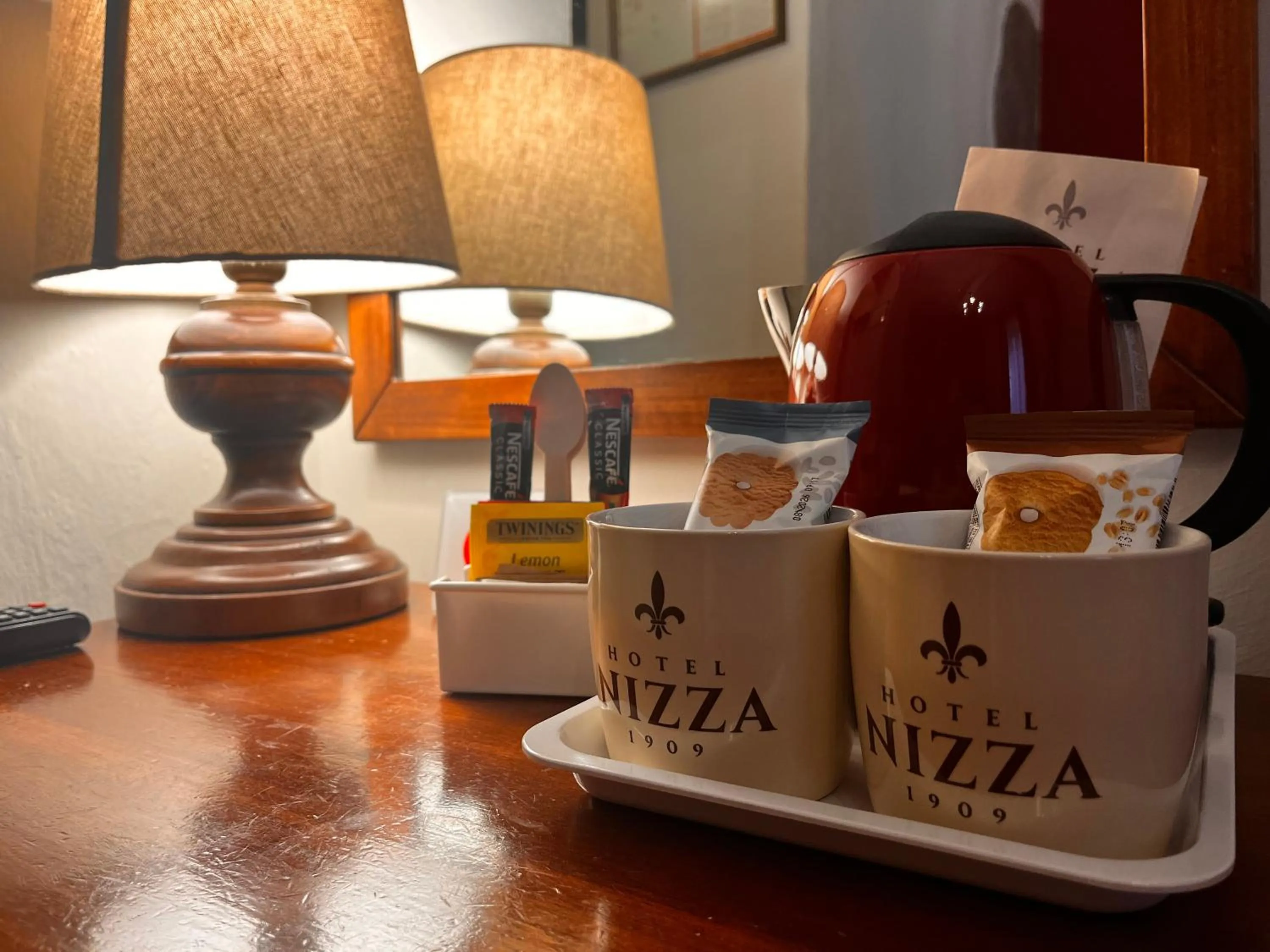 Coffee/tea facilities in Hotel Nizza