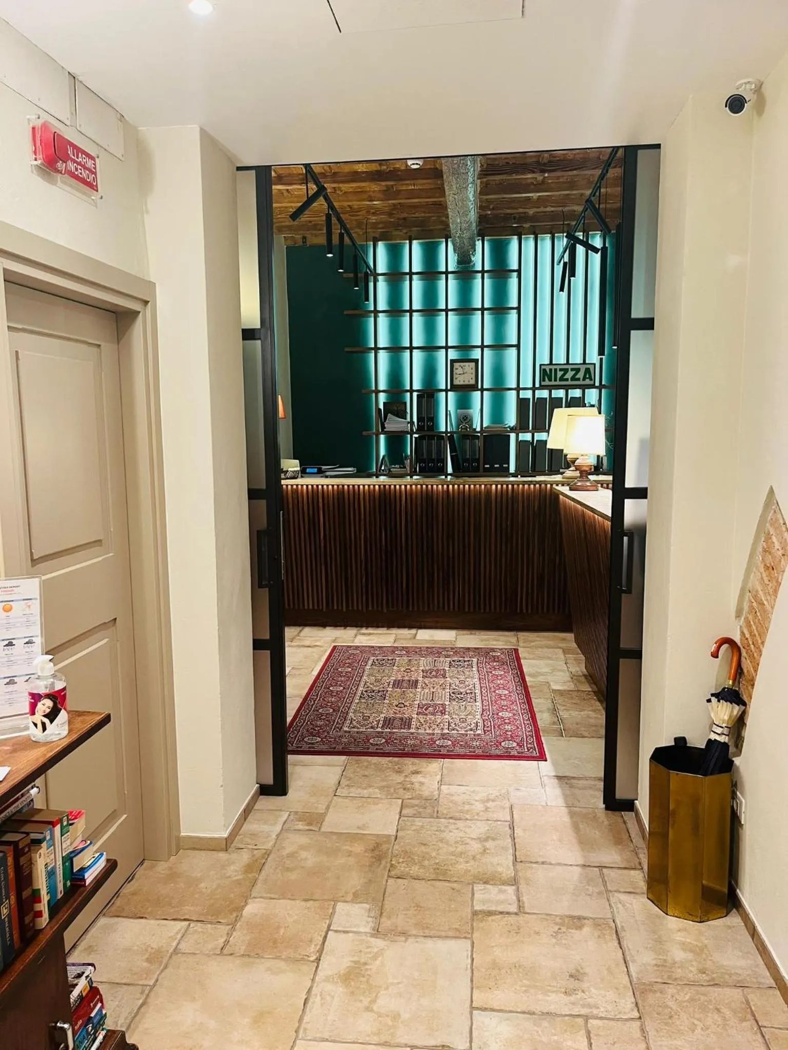 Lobby or reception in Hotel Nizza