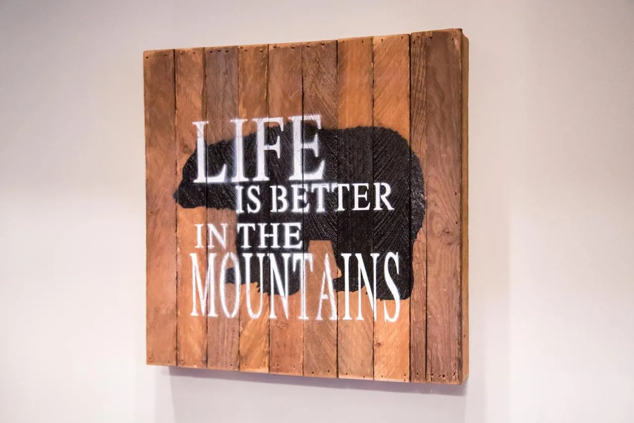 Decorative detail in Give Something Back Retreat by Revelstoke Vacations