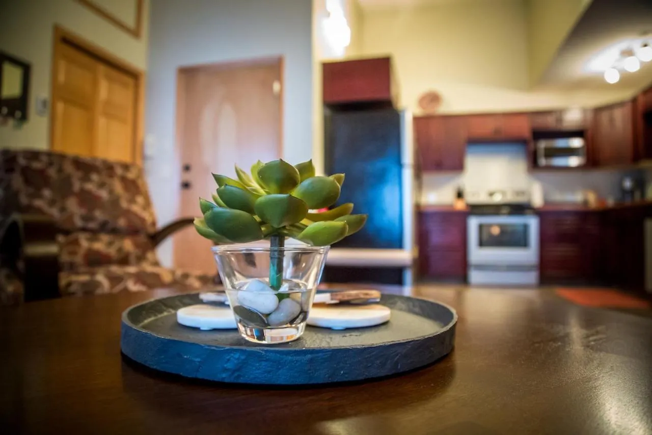 Decorative detail in Give Something Back Retreat by Revelstoke Vacations