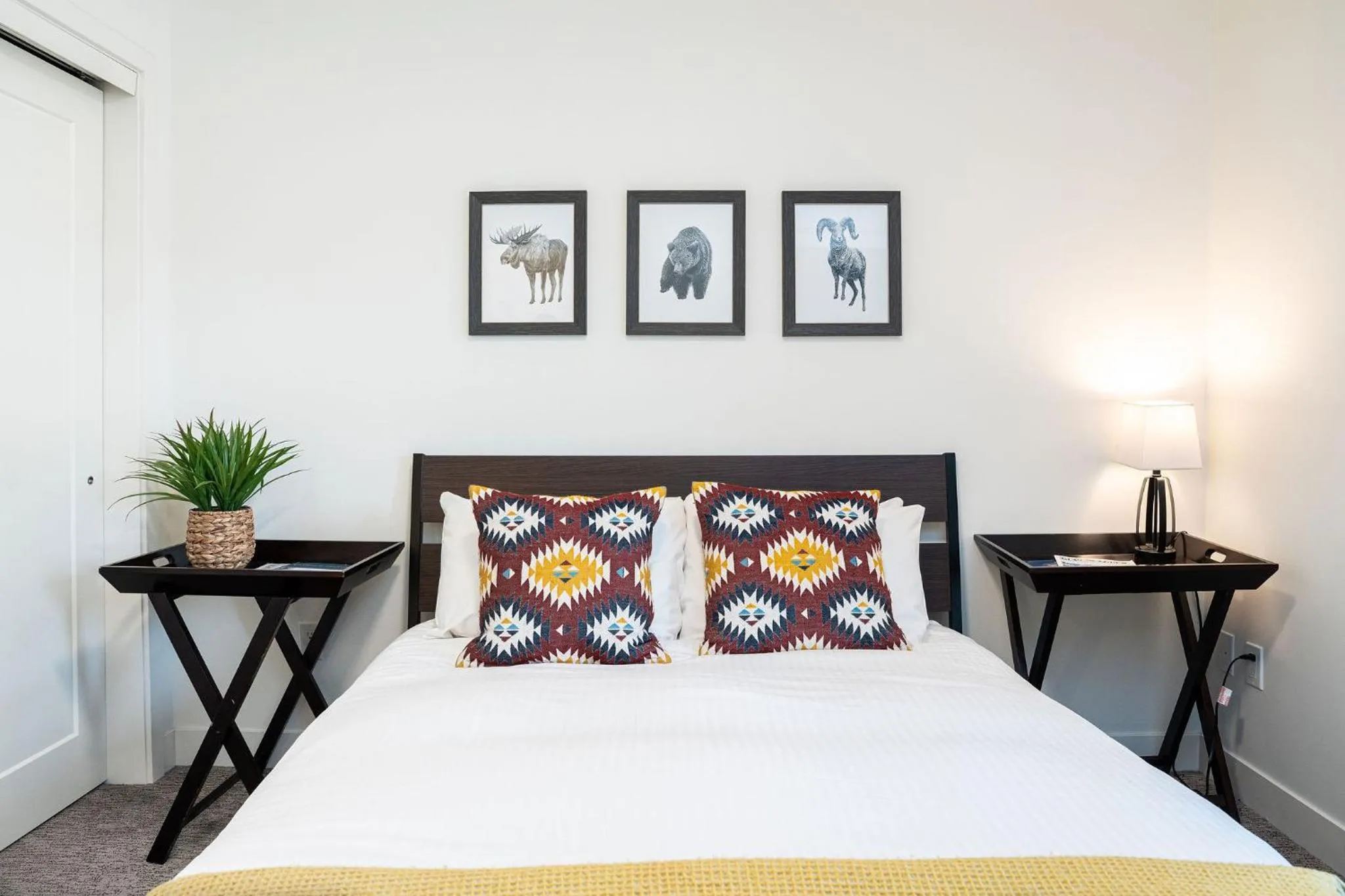 Bed in The Mac Shack by Revelstoke Vacations