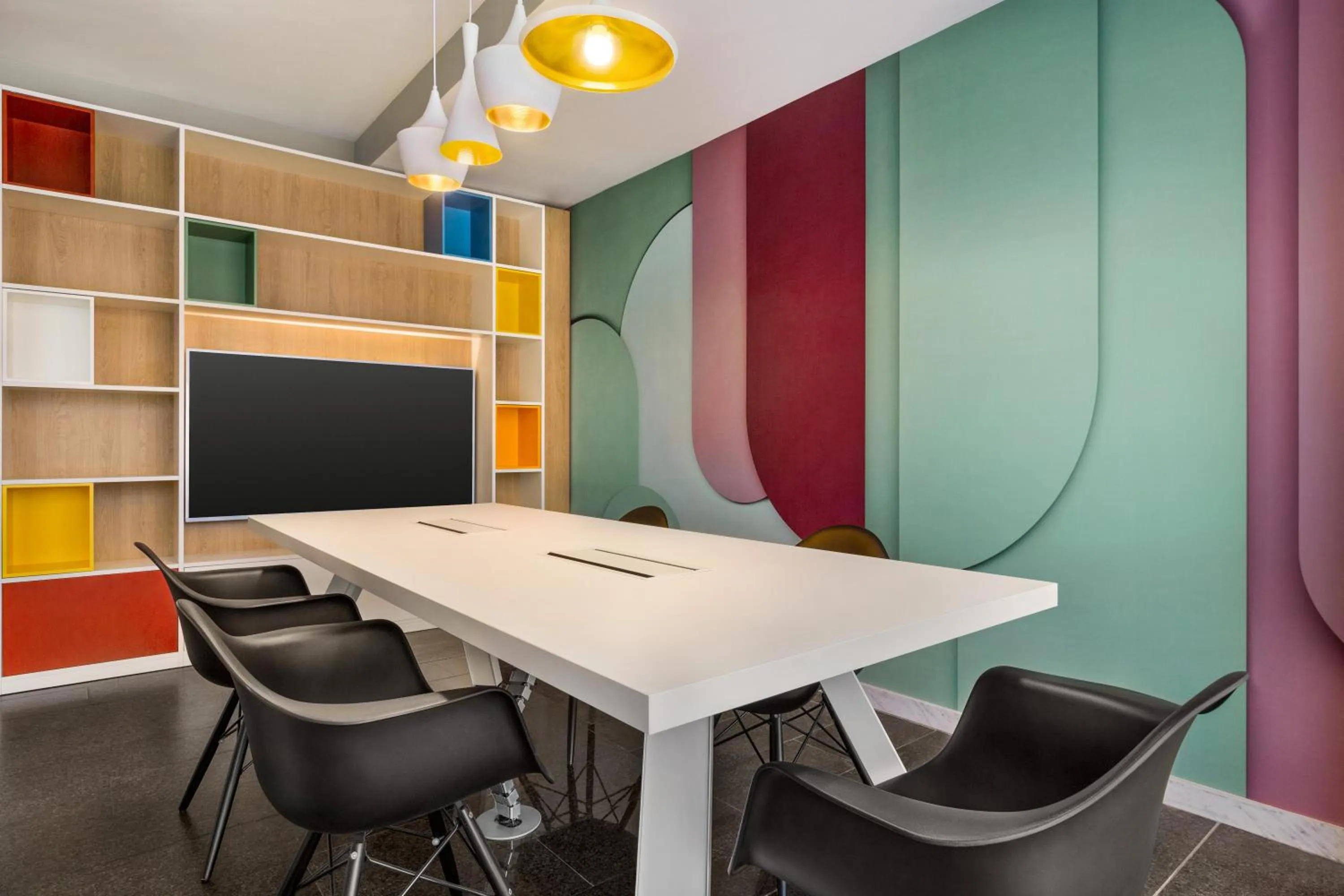 Communal lounge/ TV room in Wyndham Garden Florence