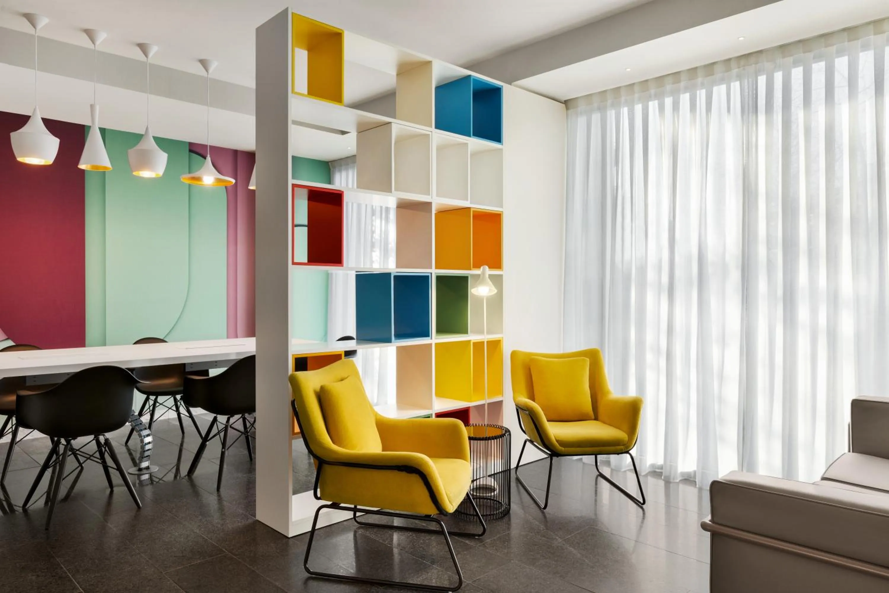 Communal lounge/ TV room in Wyndham Garden Florence