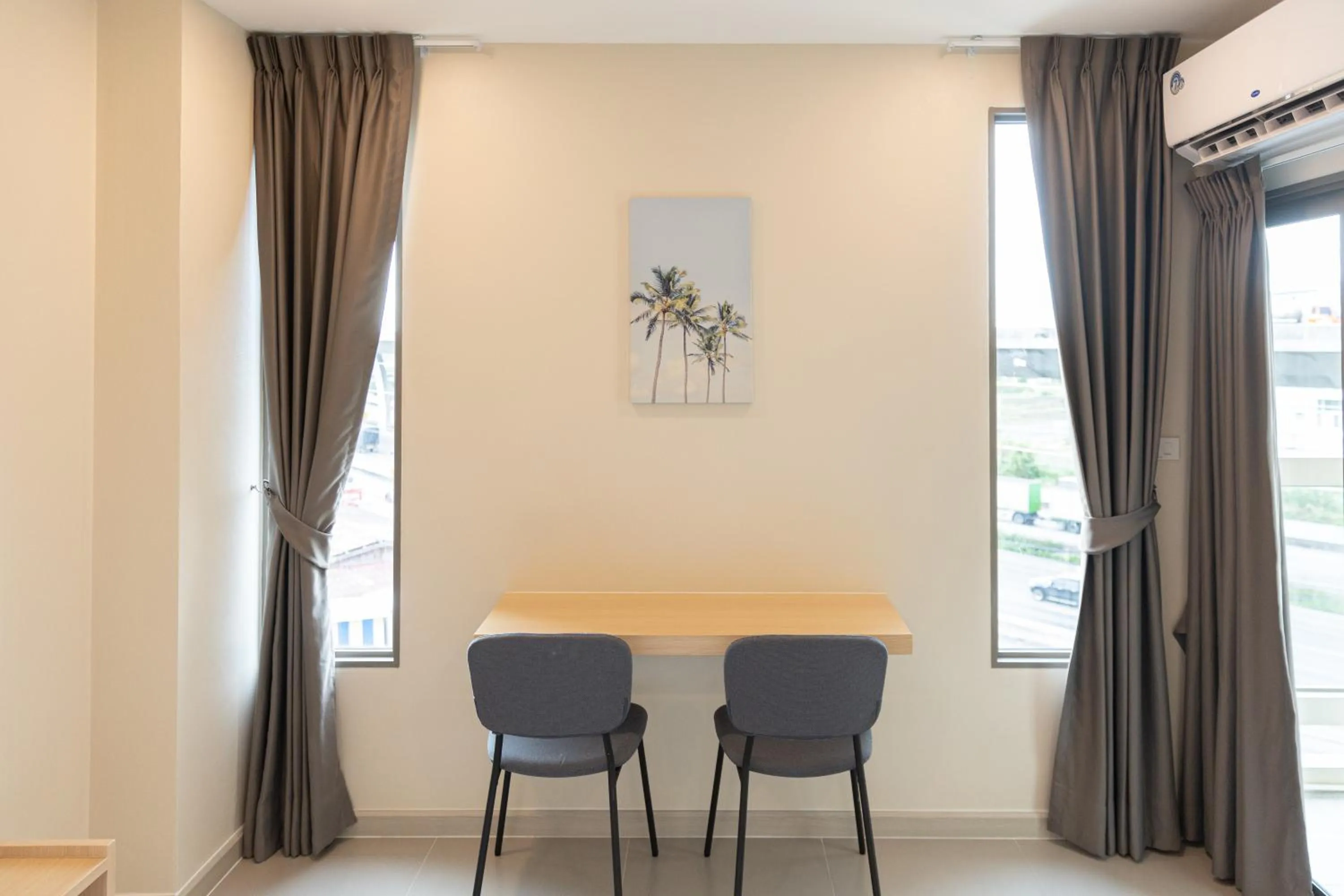 Seating area in Good nine Hotel