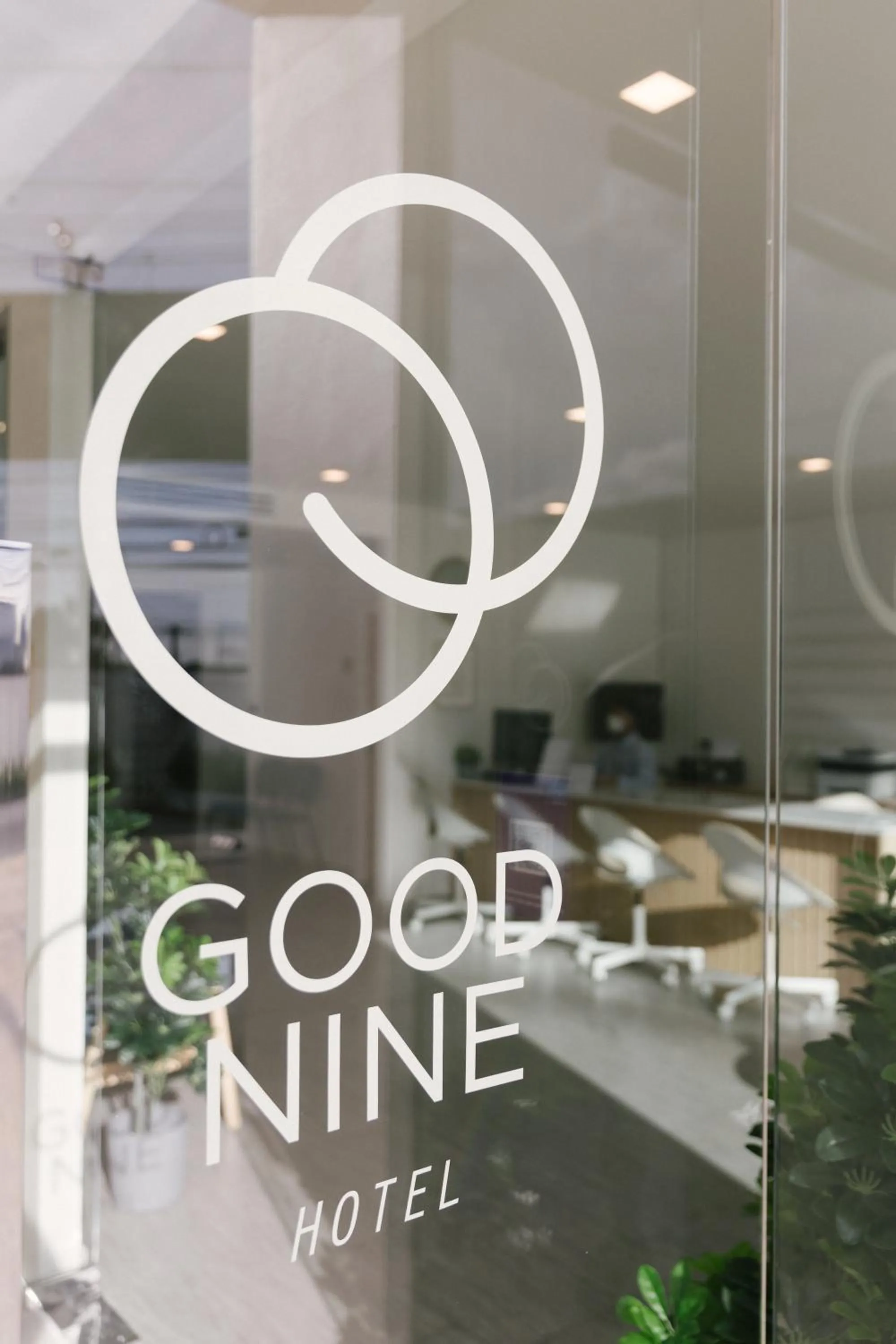 Property logo or sign in Good nine Hotel