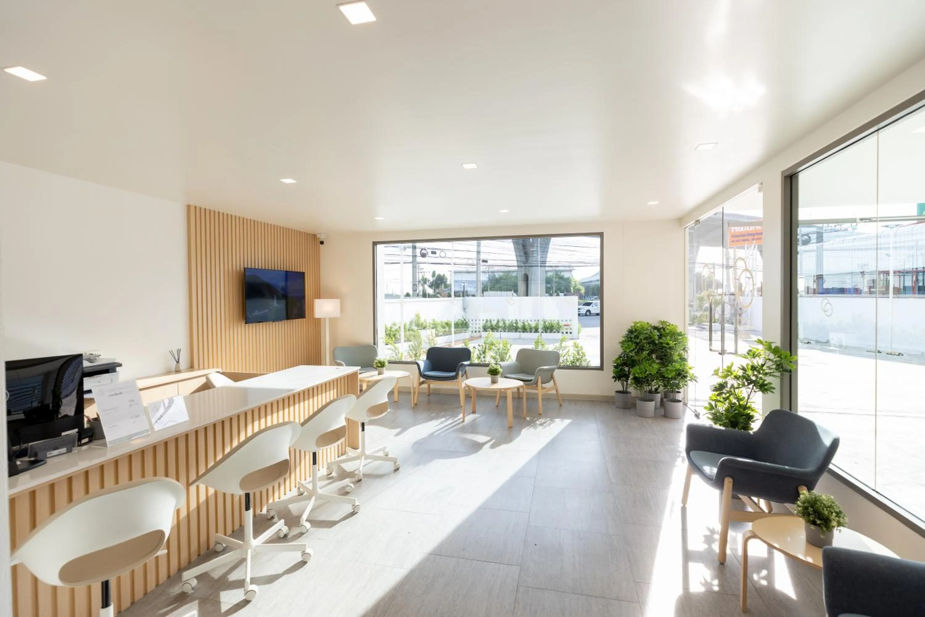 Lobby or reception in Good nine Hotel