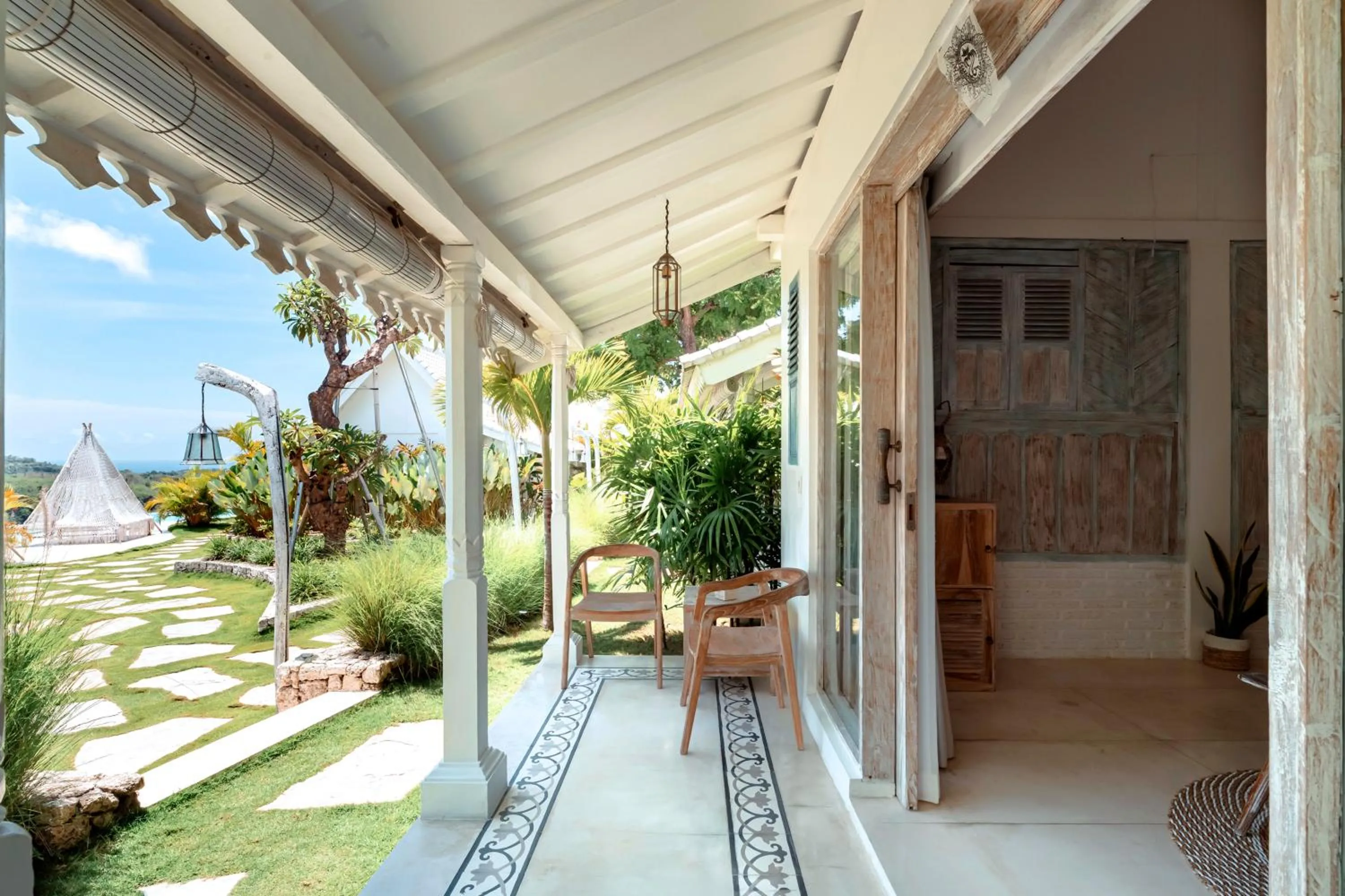 Balcony/Terrace in Atalaya Villas Nusa Penida - Adults only