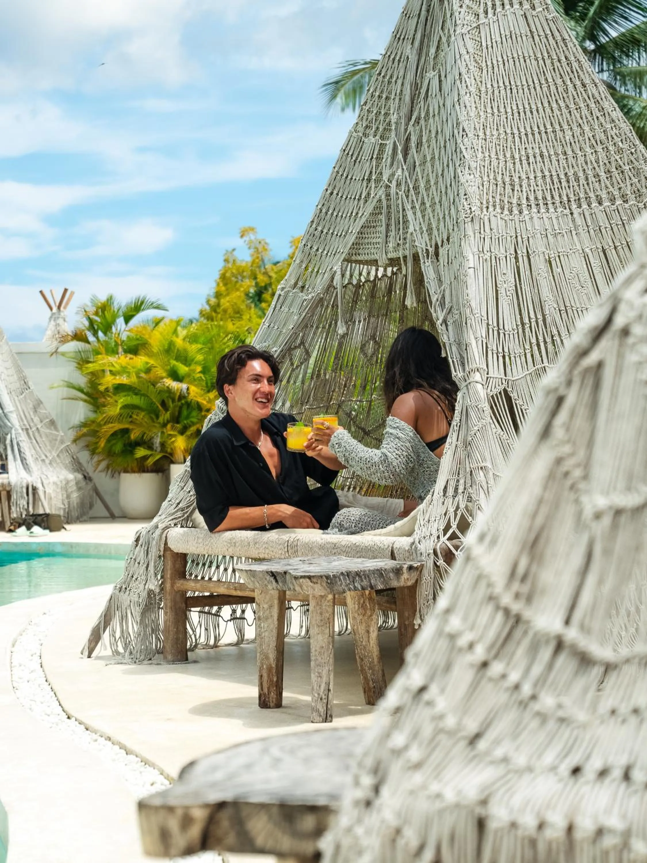 sunbed in Atalaya Villas Nusa Penida - Adults only