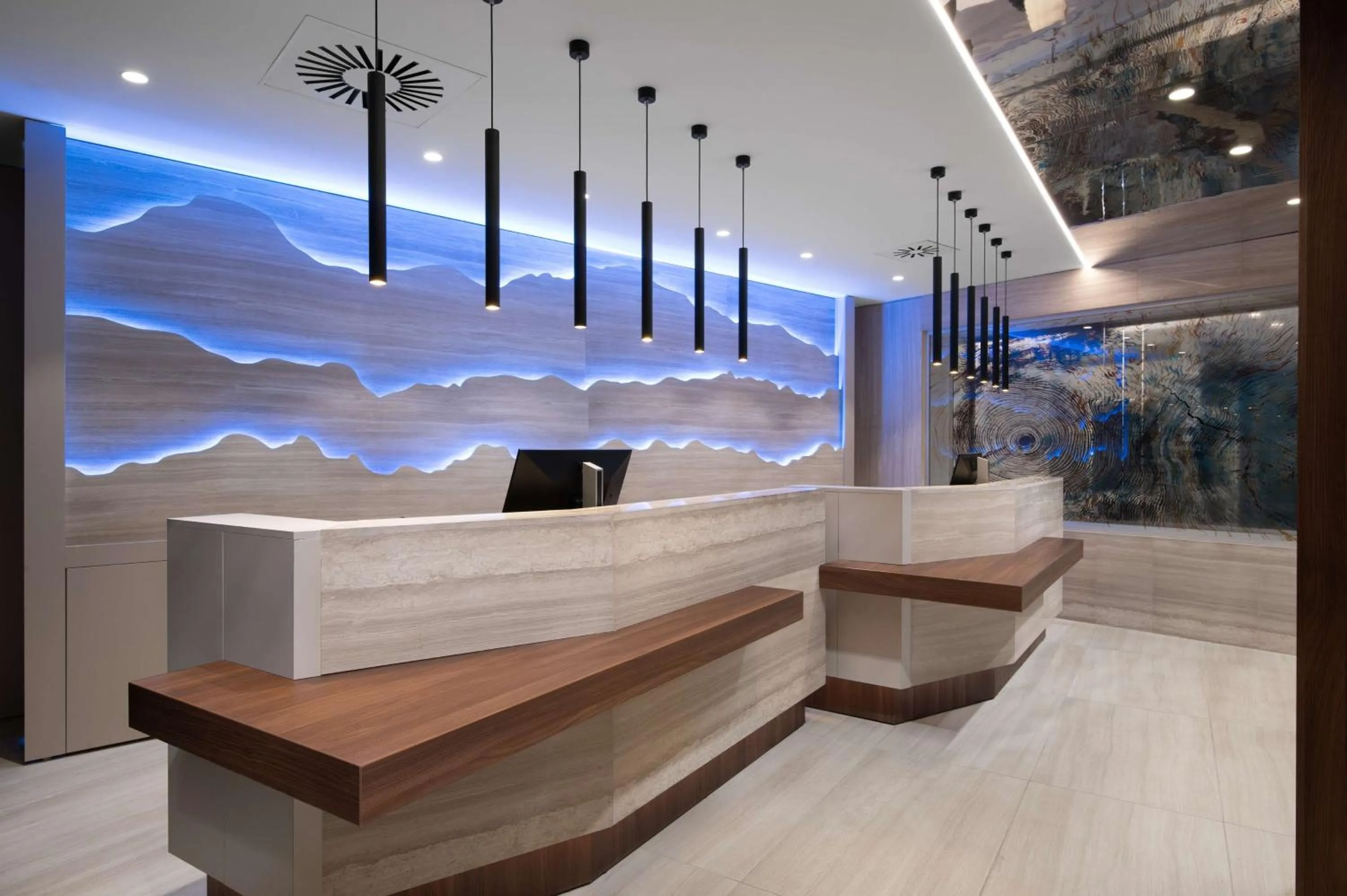 Lobby or reception in Radisson Blu Hotel, Cluj