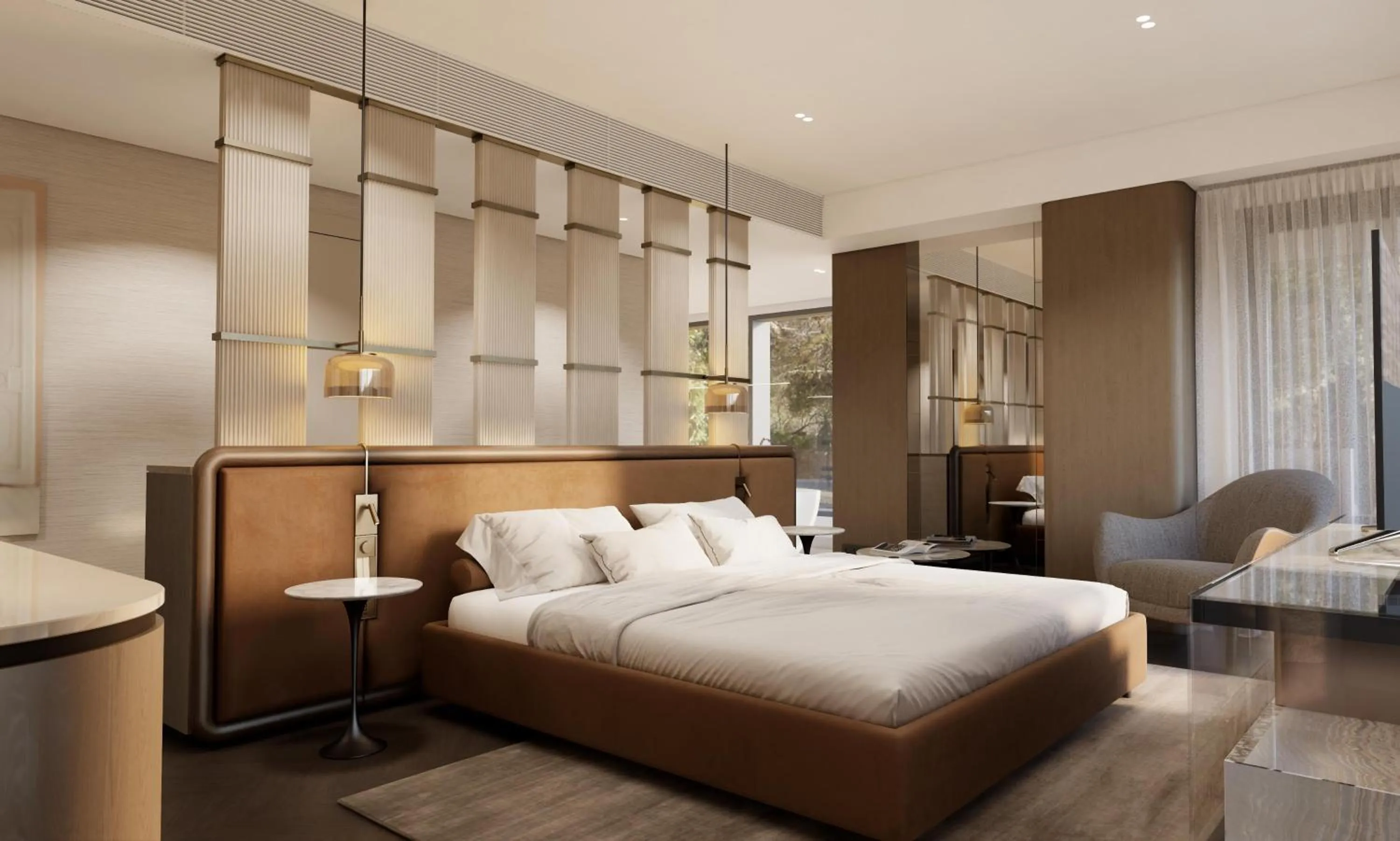 Bedroom, Bed in Radisson Blu Hotel, Cluj