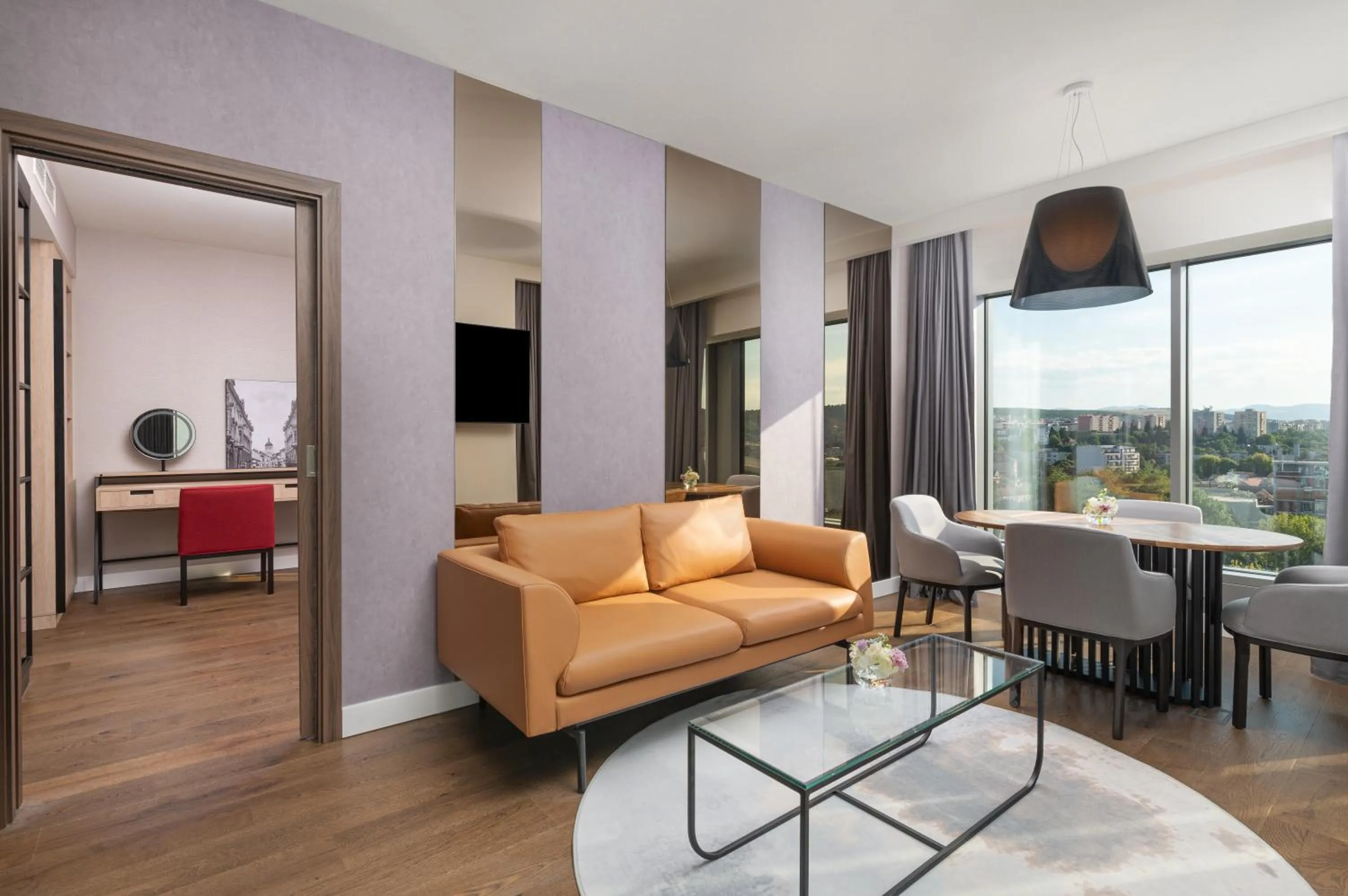 Seating area in Radisson Blu Hotel, Cluj