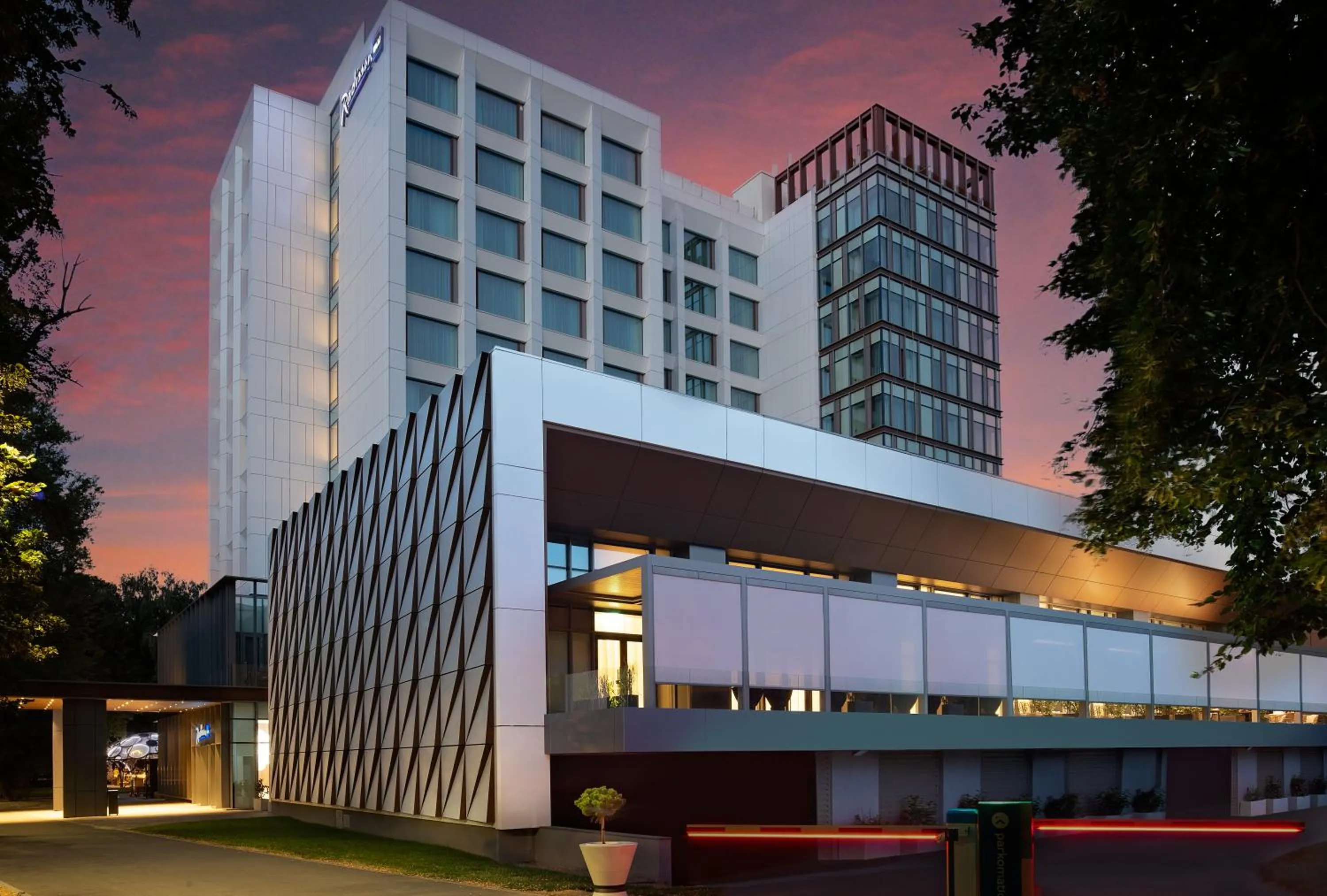 Property building in Radisson Blu Hotel, Cluj