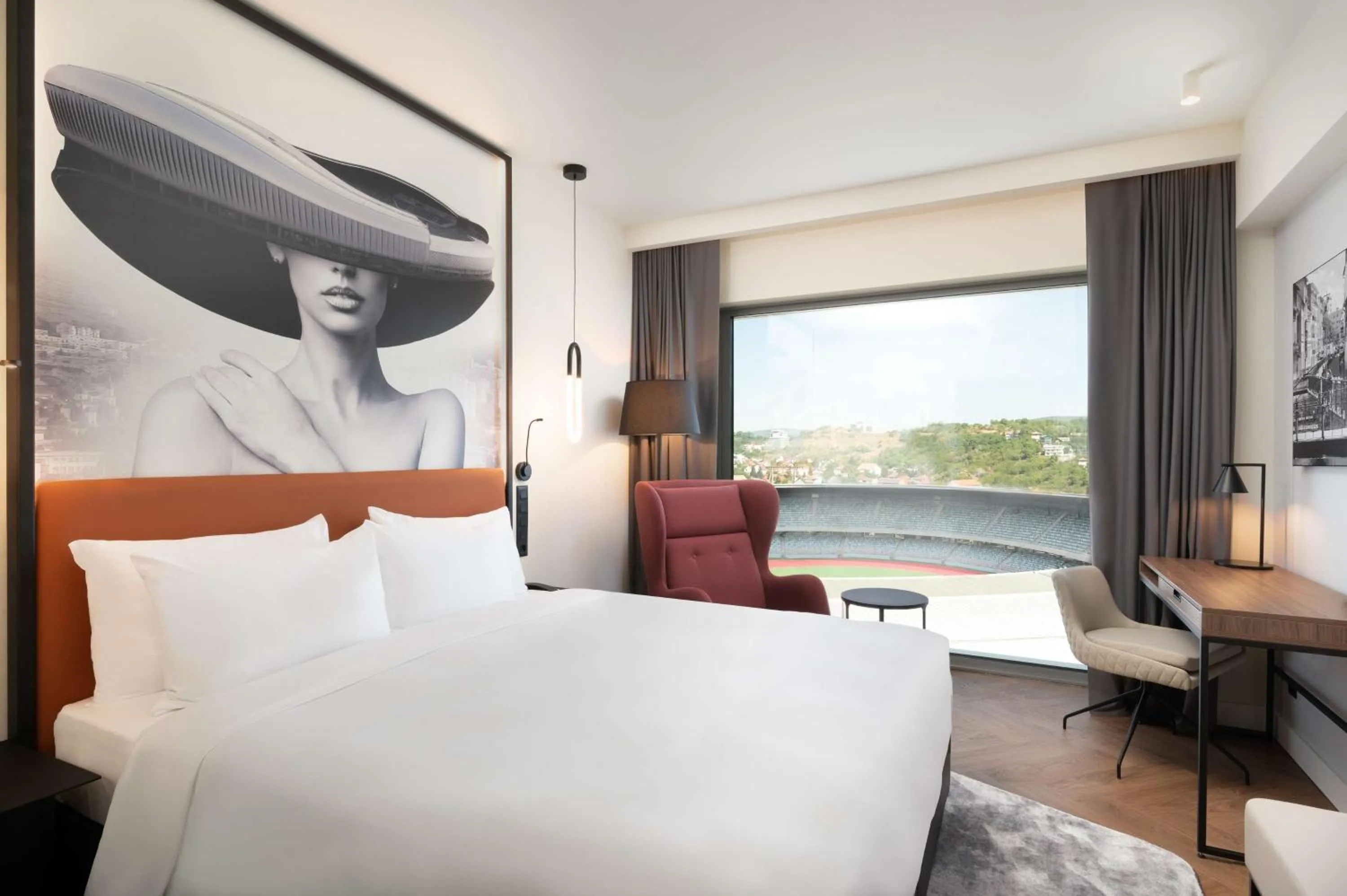 Photo of the whole room, Bed in Radisson Blu Hotel, Cluj