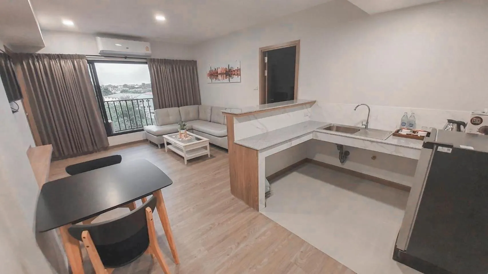 Seating area in Nakara Hotel, Ubon Ratchathani