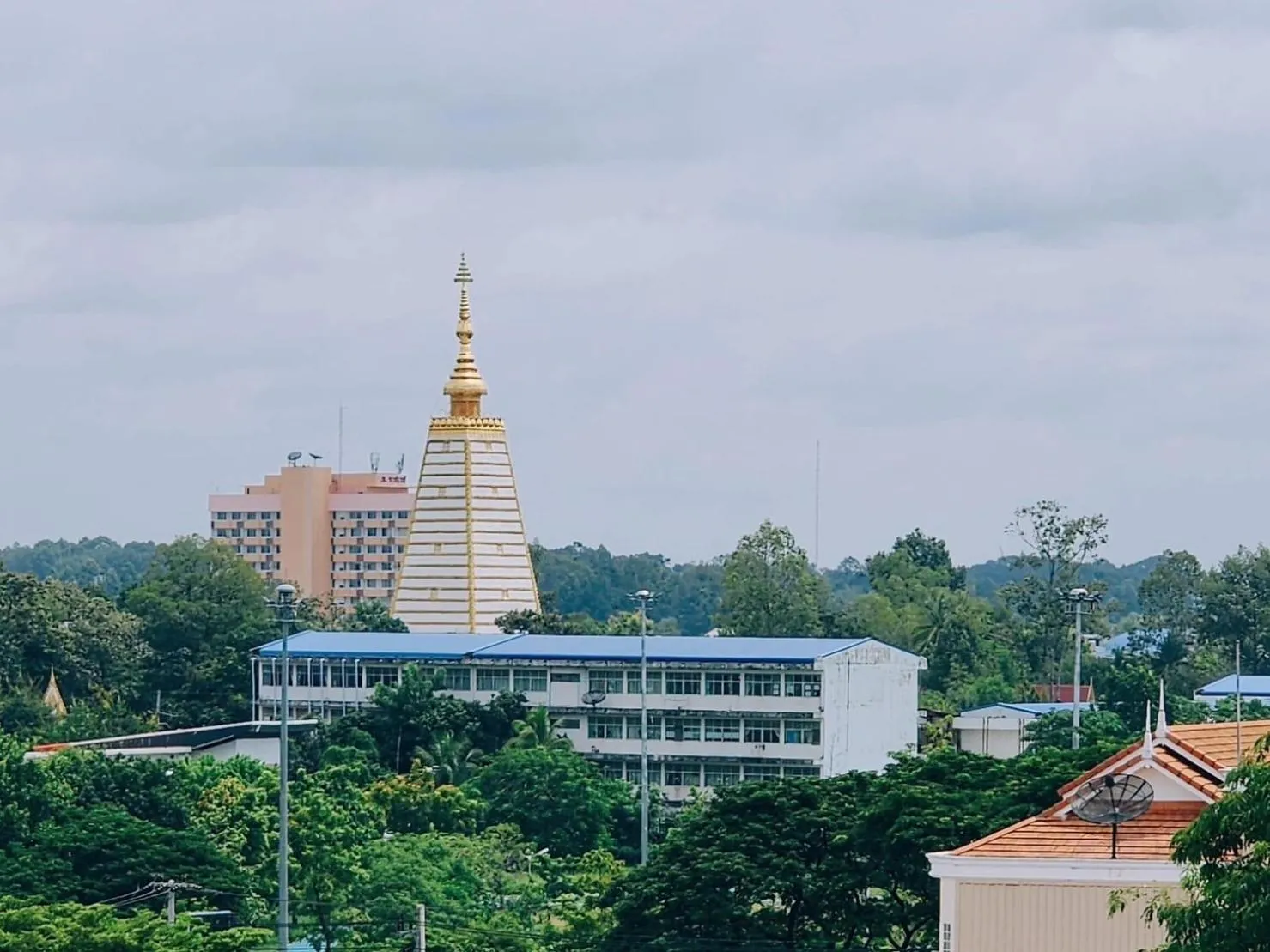 City view in Nakara Hotel, Ubon Ratchathani